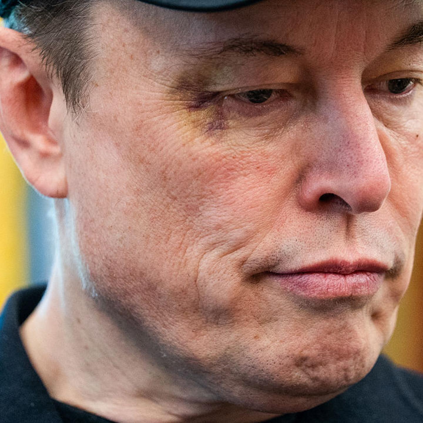 Elon Musk looks on during a news conference with U.S. President Donald Trump in the Oval Office of the White House in Washington, D.C., on May 30, 2025.