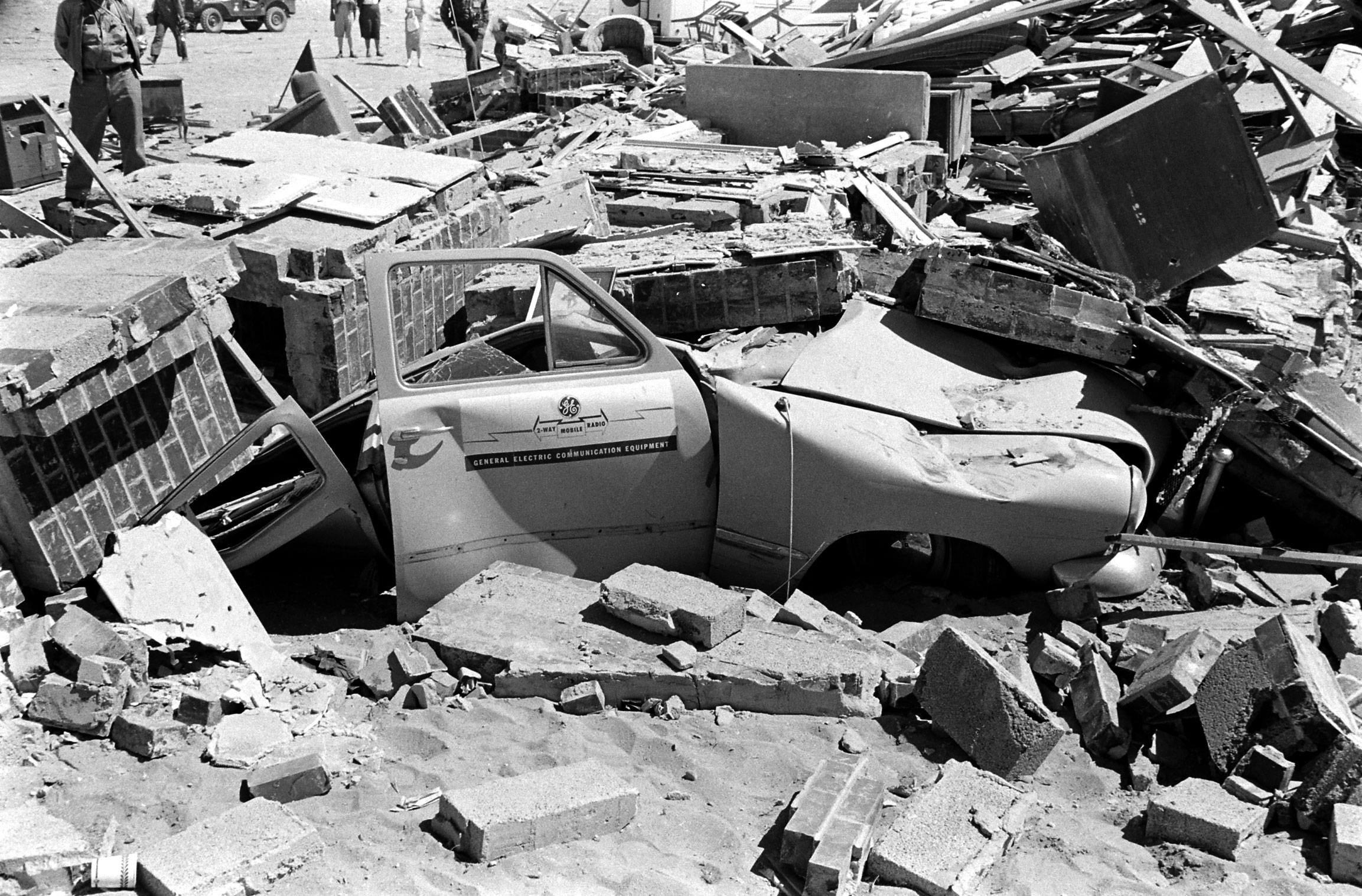 Photos From an Atomic Bomb Test in the Nevada Desert, 1955