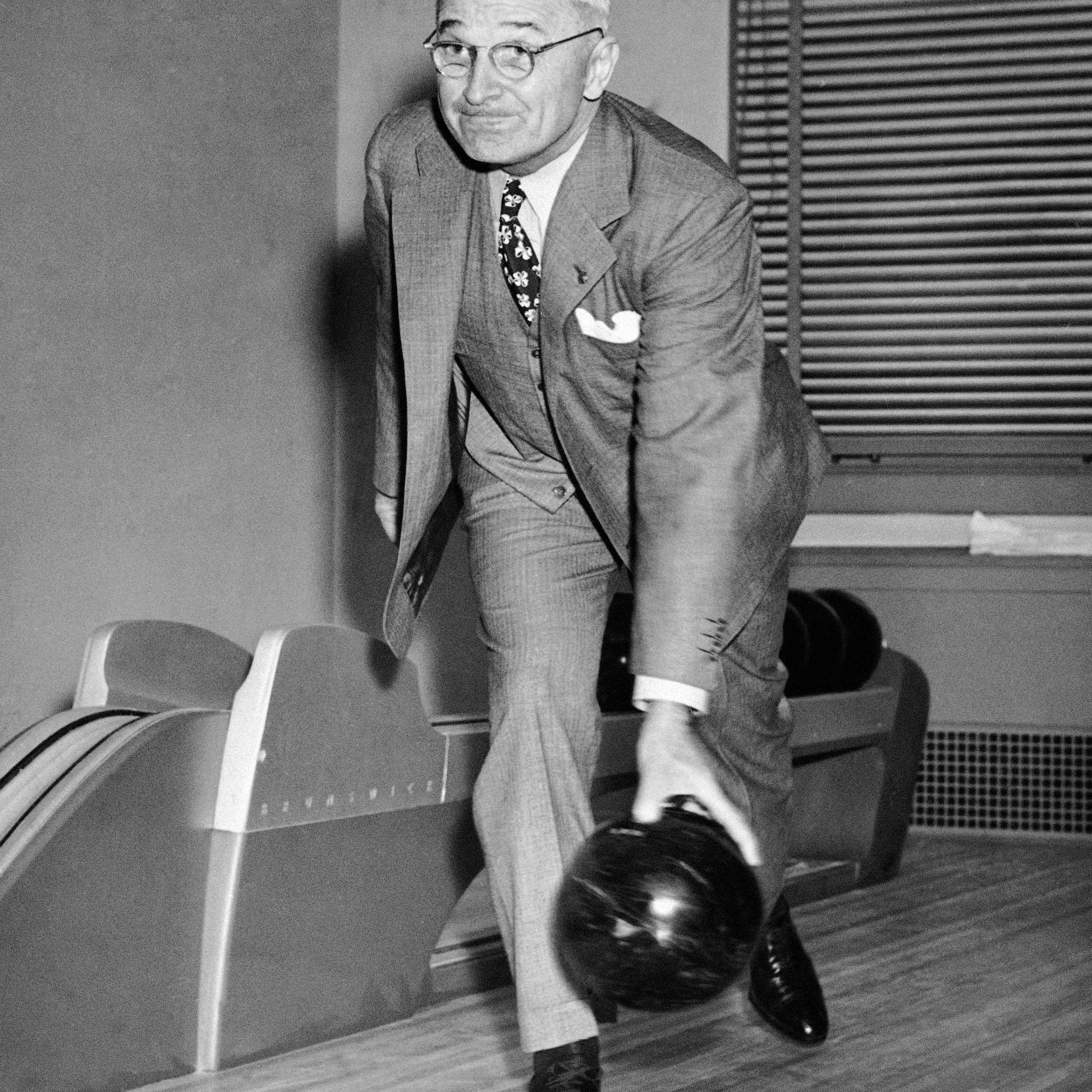 Harry Truman White House Bowling Alley