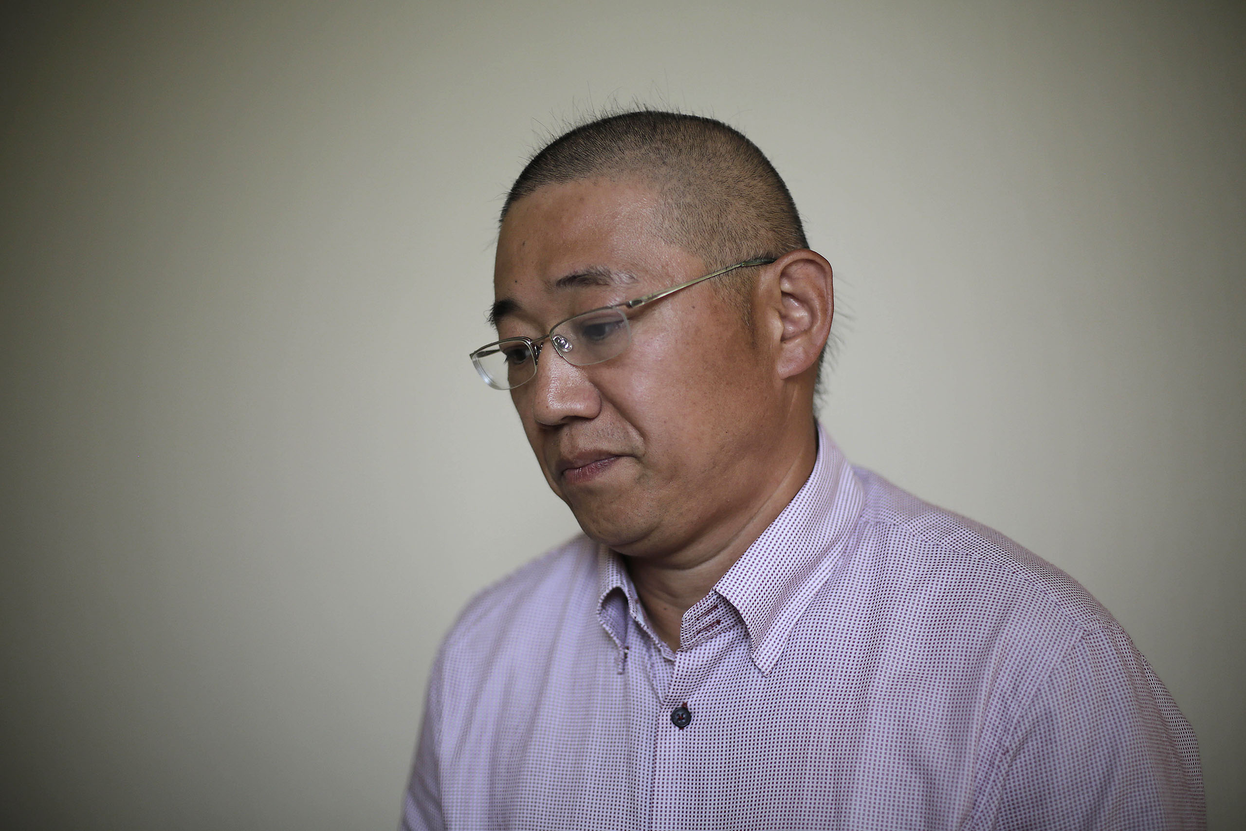 Kenneth Bae, an American tour guide and missionary serving a 15-year sentence, detained in North Korea in Pyongyang, North Korea, Sept. 1, 2014.