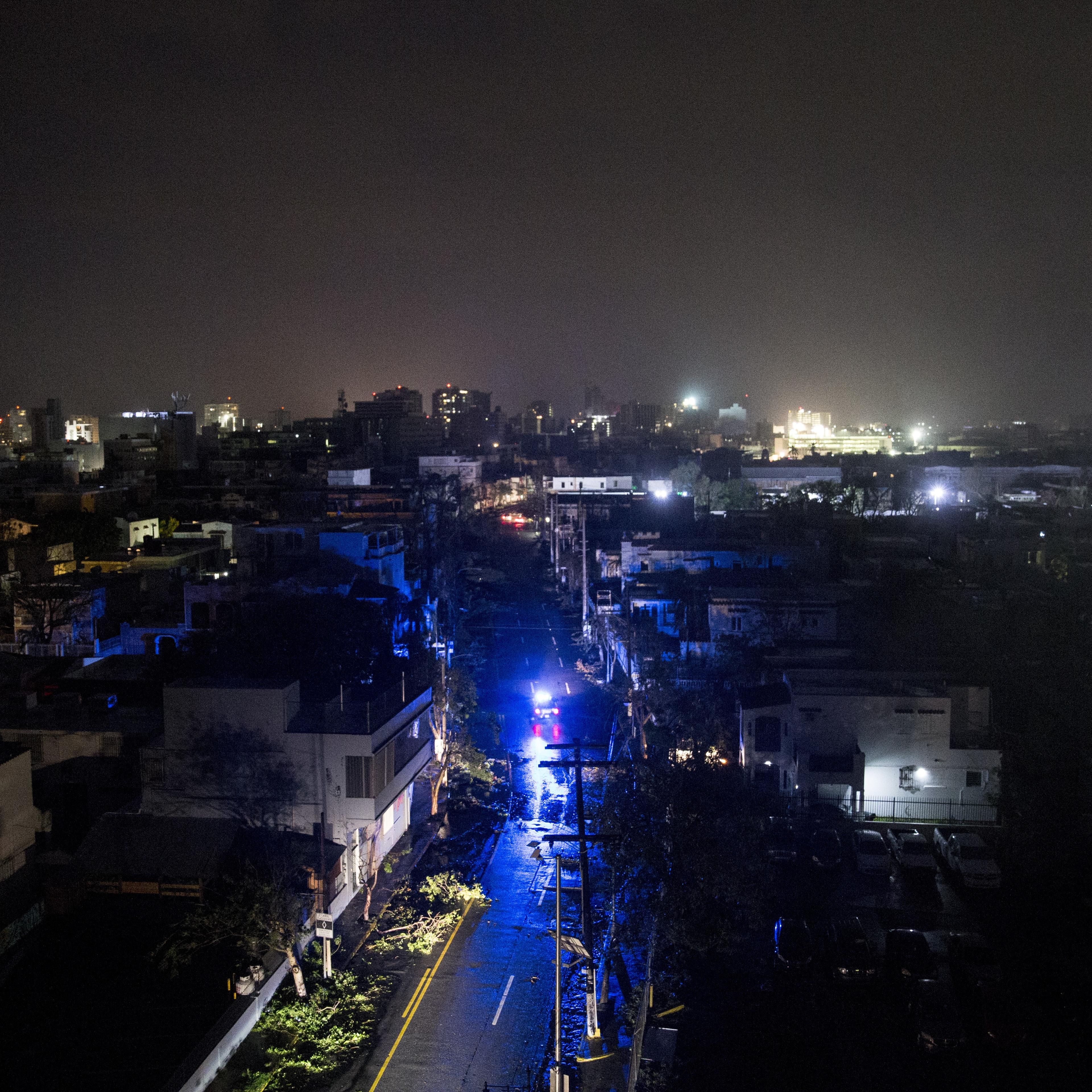 Hurricane Maria Bears Down On Puerto Rico