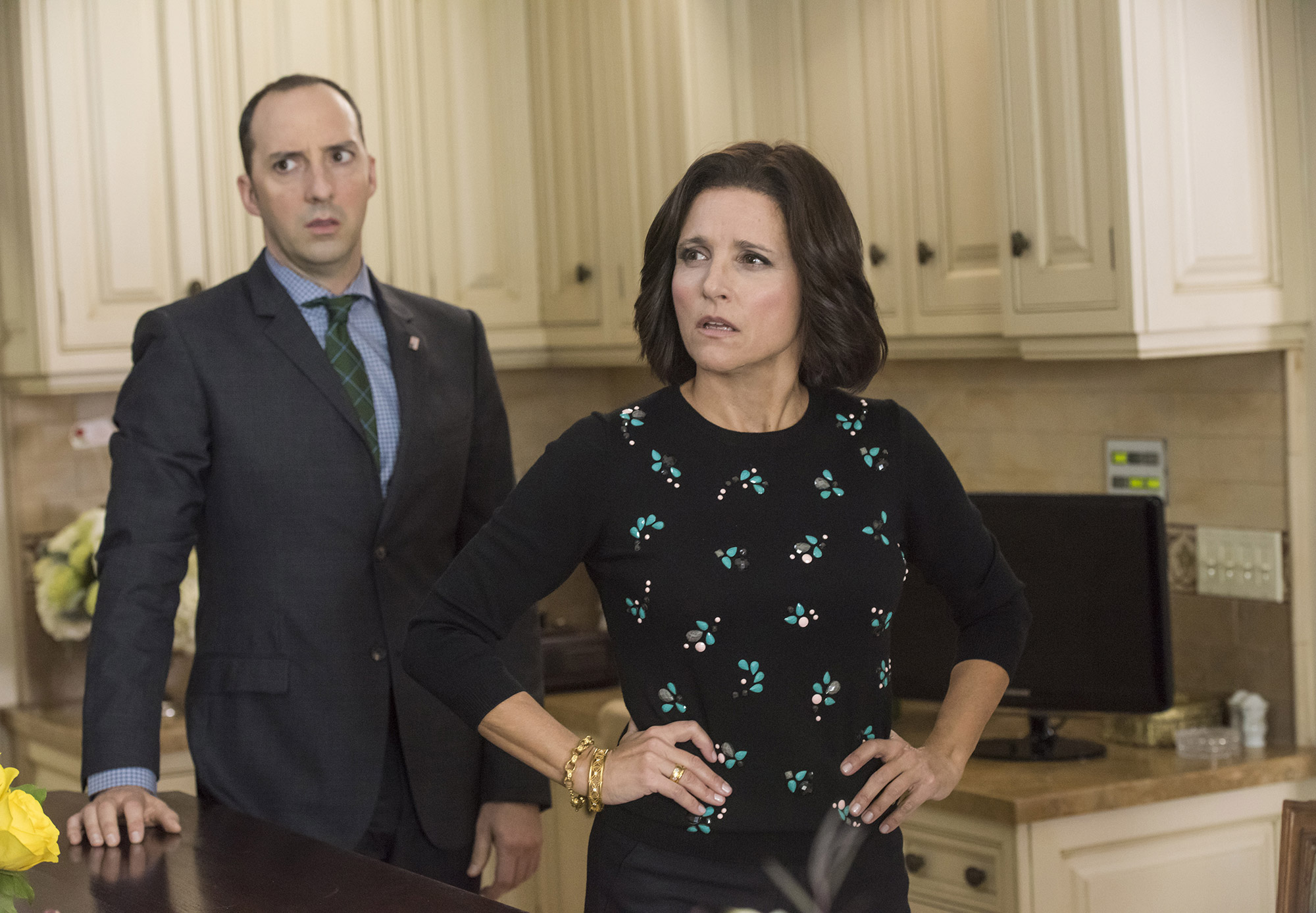 Julia Louis Dreyfus in Season 5 of Veep.