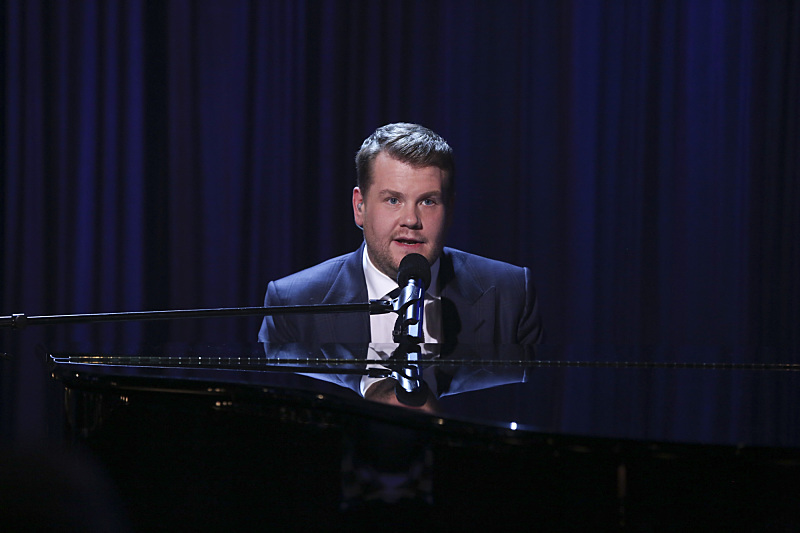 James Corden steps on stage for the first episode of "The Late Late Show with James Corden," premiering Monday, March 23 (12:37 -- 1:37 AM, ET/PT) on the CBS Television Network. Photo: Monty Brinton/CBS ÃÂ©2015 CBS Broadcasting, Inc. All Rights Reserved