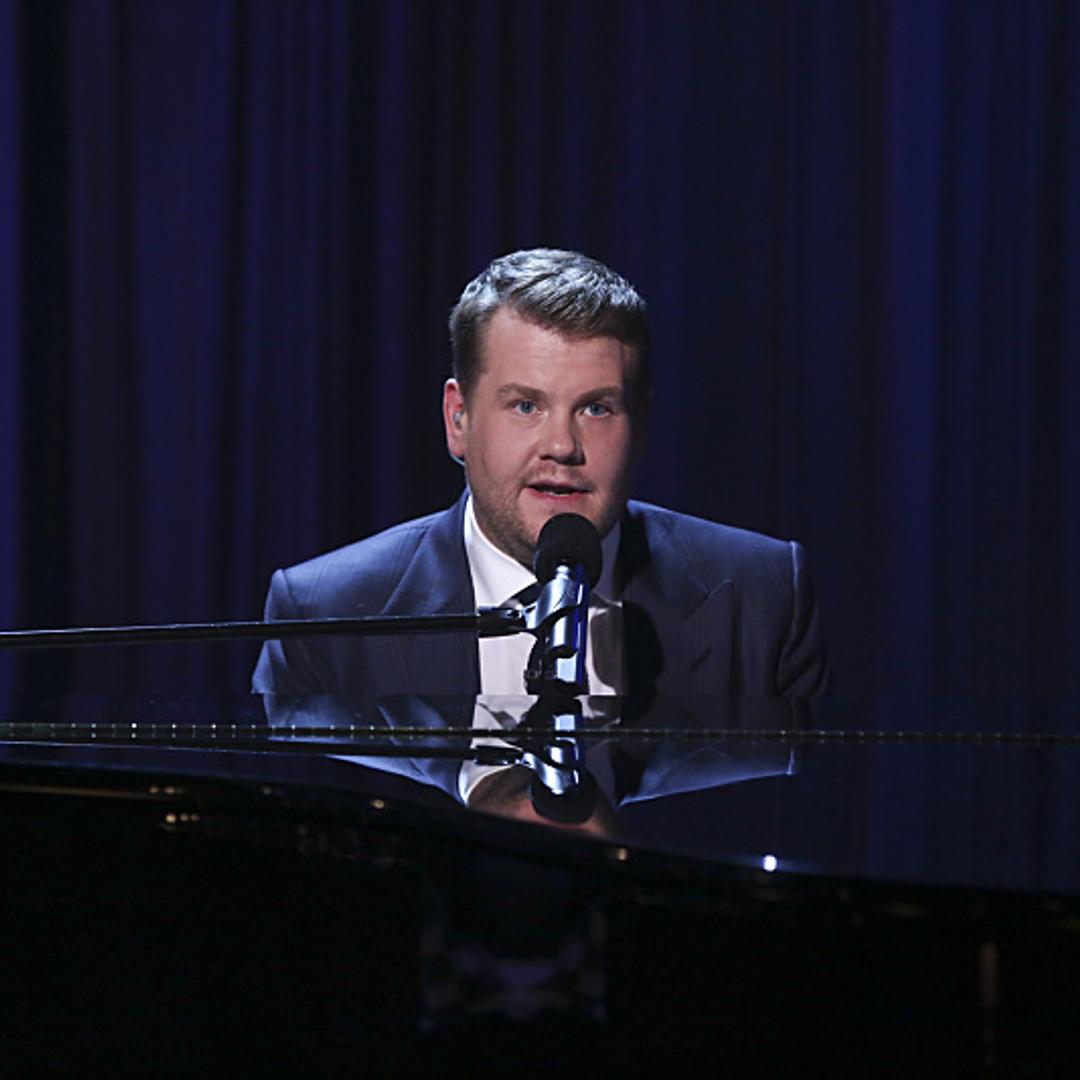 James Corden steps on stage for the first episode of "The Late Late Show with James Corden," premiering Monday, March 23 (12:37 -- 1:37 AM, ET/PT) on the CBS Television Network. Photo: Monty Brinton/CBS é2015 CBS Broadcasting, Inc. All Rights Reserved