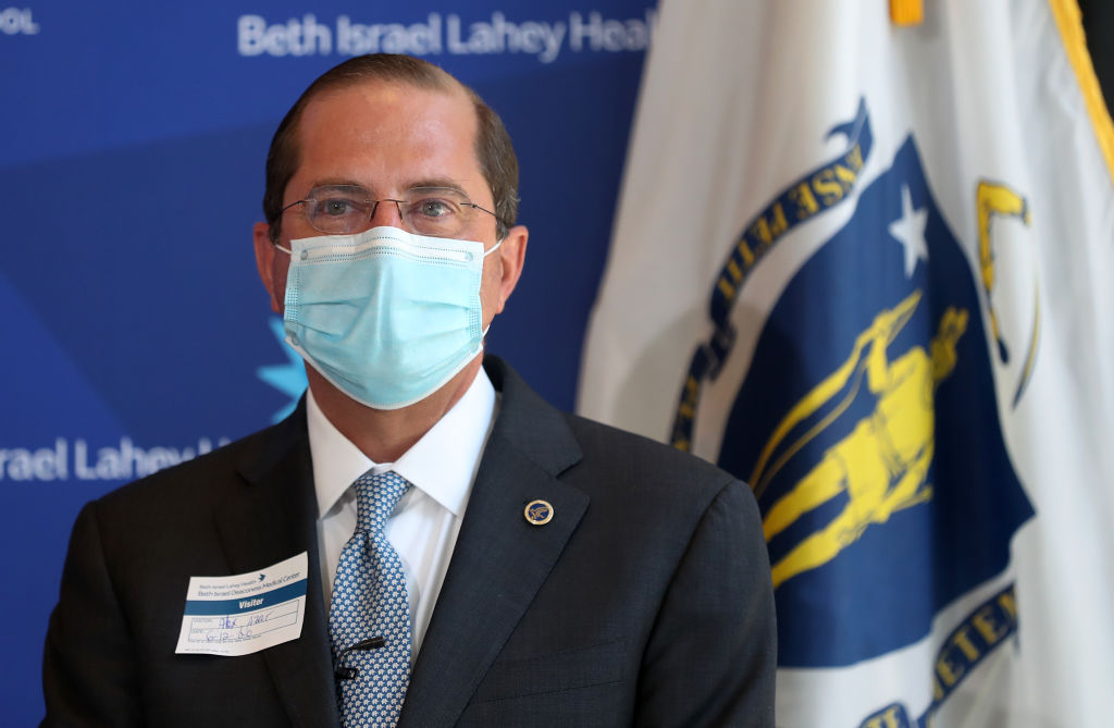 U.S. Secretary of Health and Human Services Alex Azar Speaks in Mass.