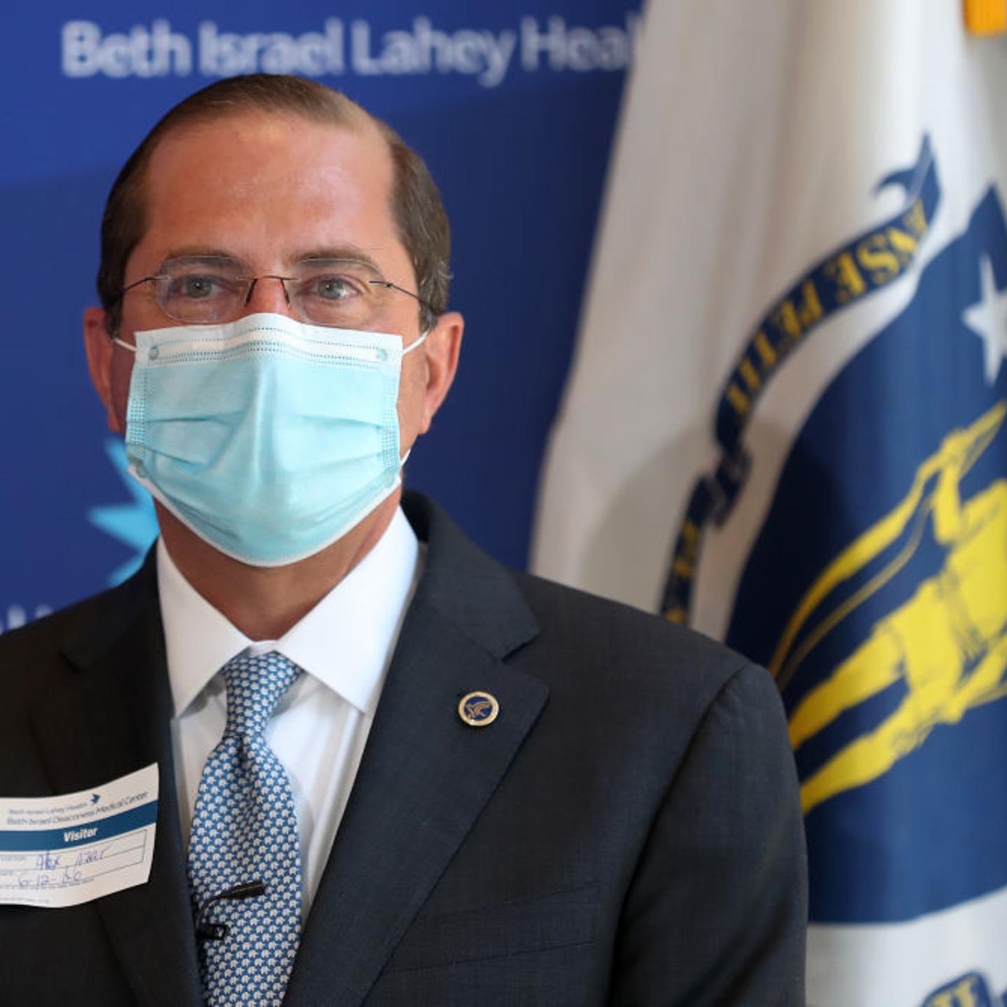 U.S. Secretary of Health and Human Services Alex Azar Speaks in Mass.