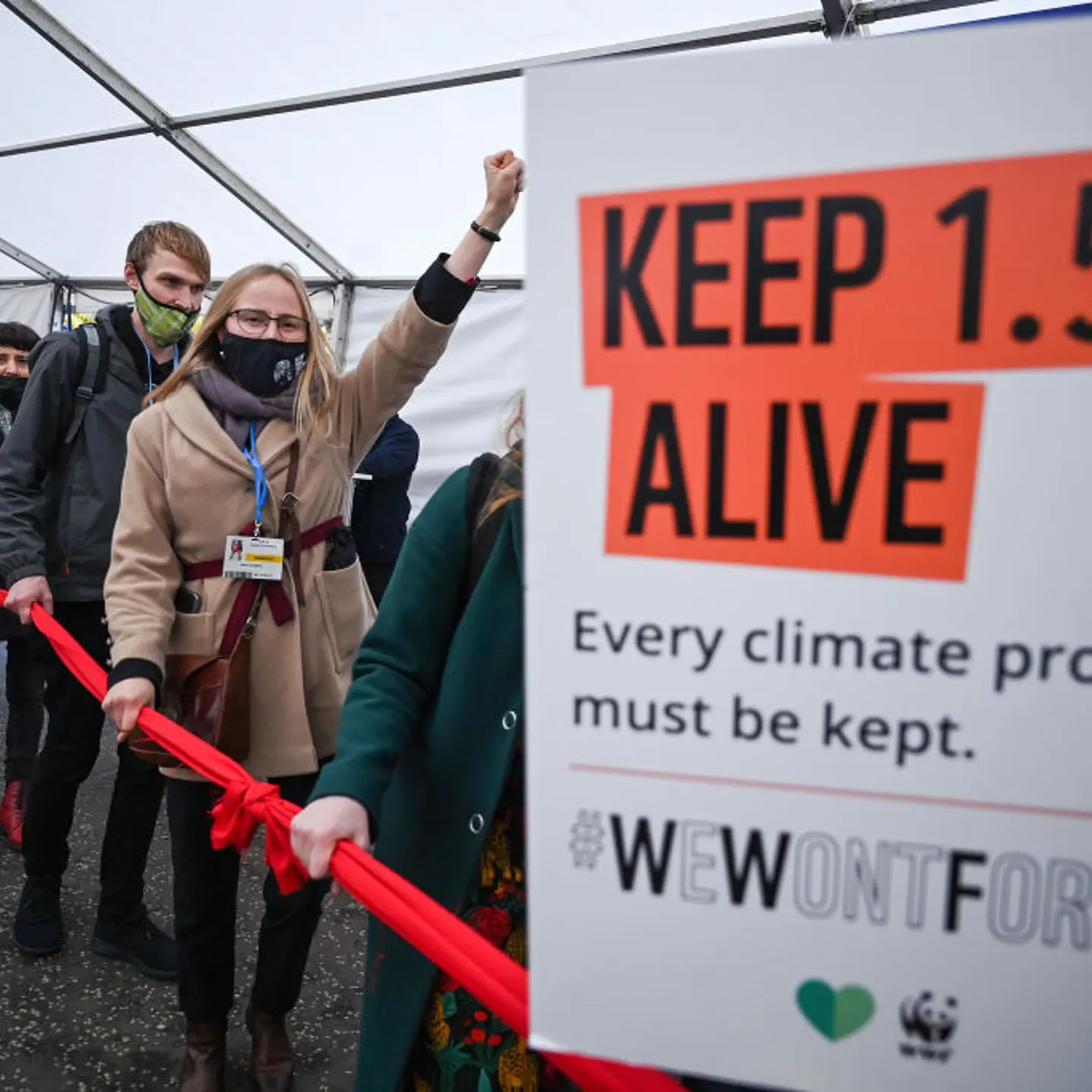 cop26 net zero protest