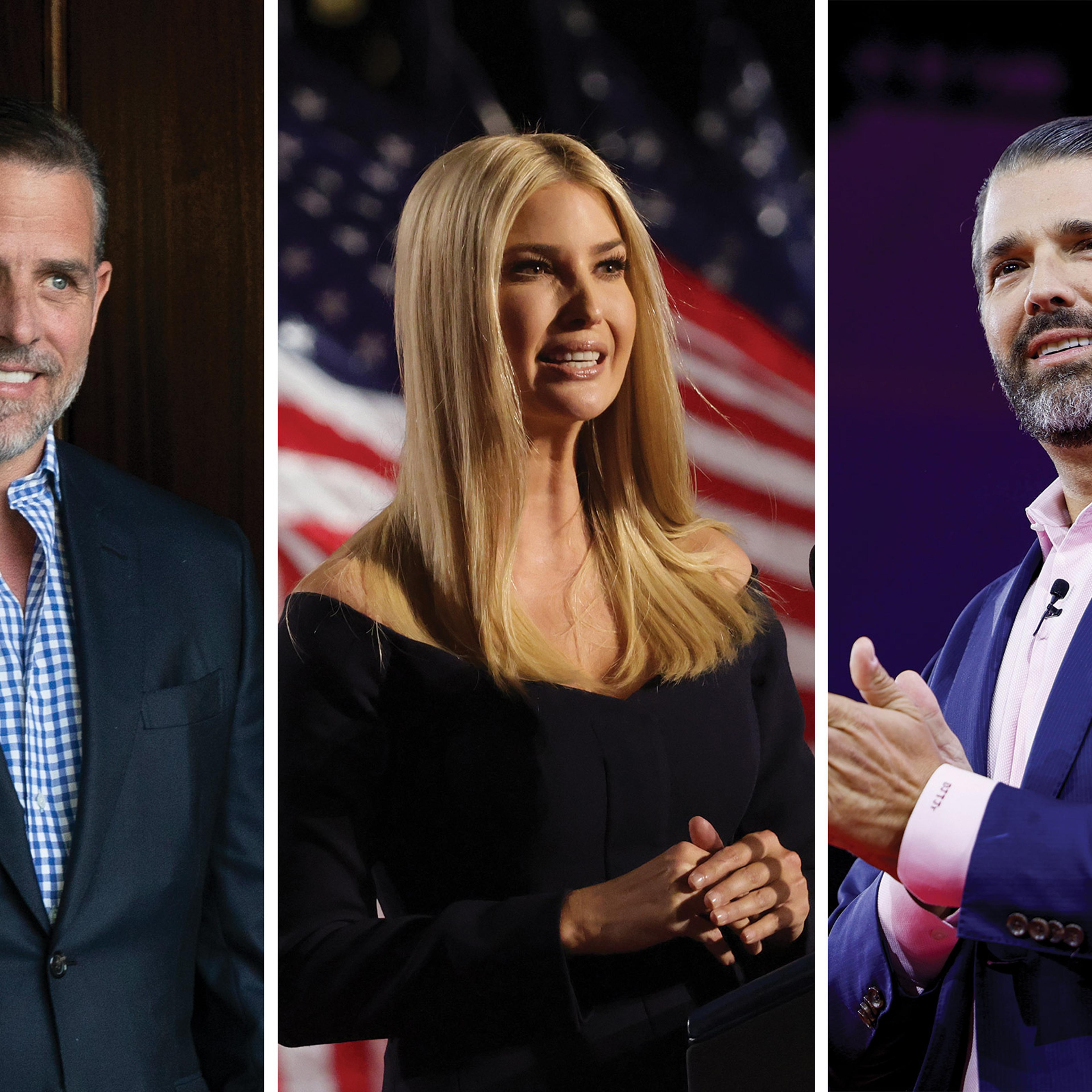 hunter biden ivanka trump donald trump jr.