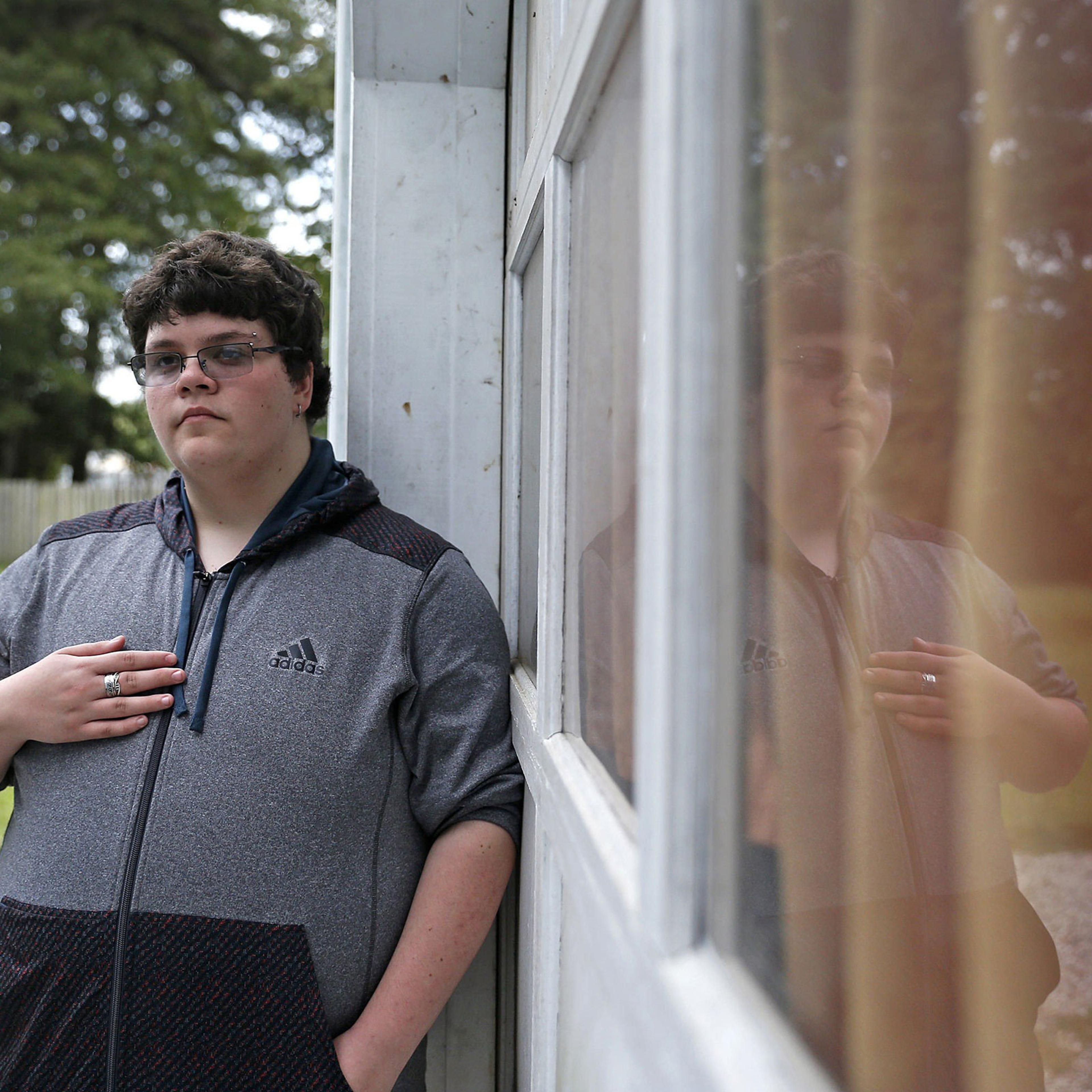 Gavin Grimm, a former student at Virginia's Gloucester High, who argued that his constitutional rights were violated when the school denied him access to the boys restroom.