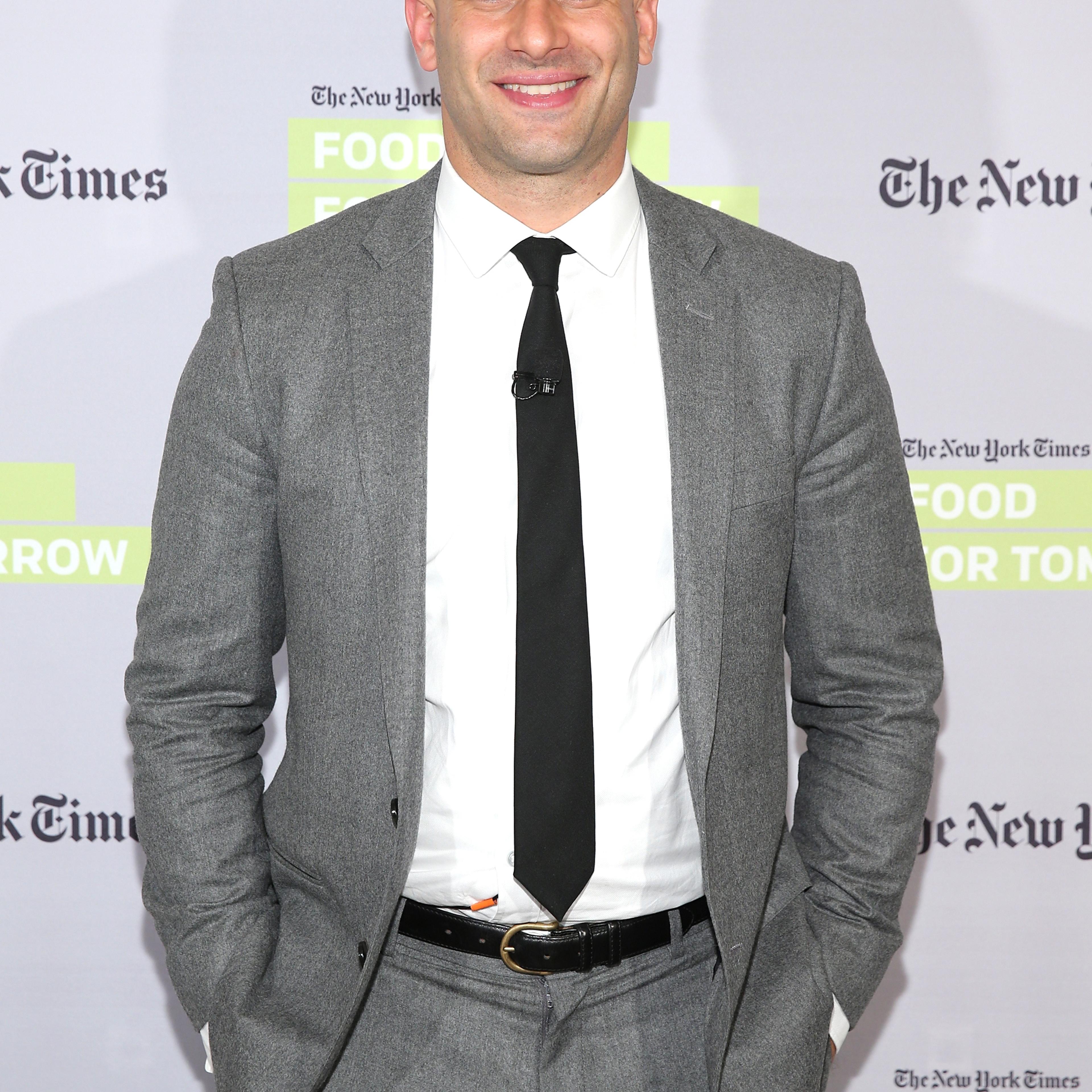 Former White House chef Sam Kass at The New York Times Food For Tomorrow Conference At Stone Barns, New York, on Nov. 12, 2014.