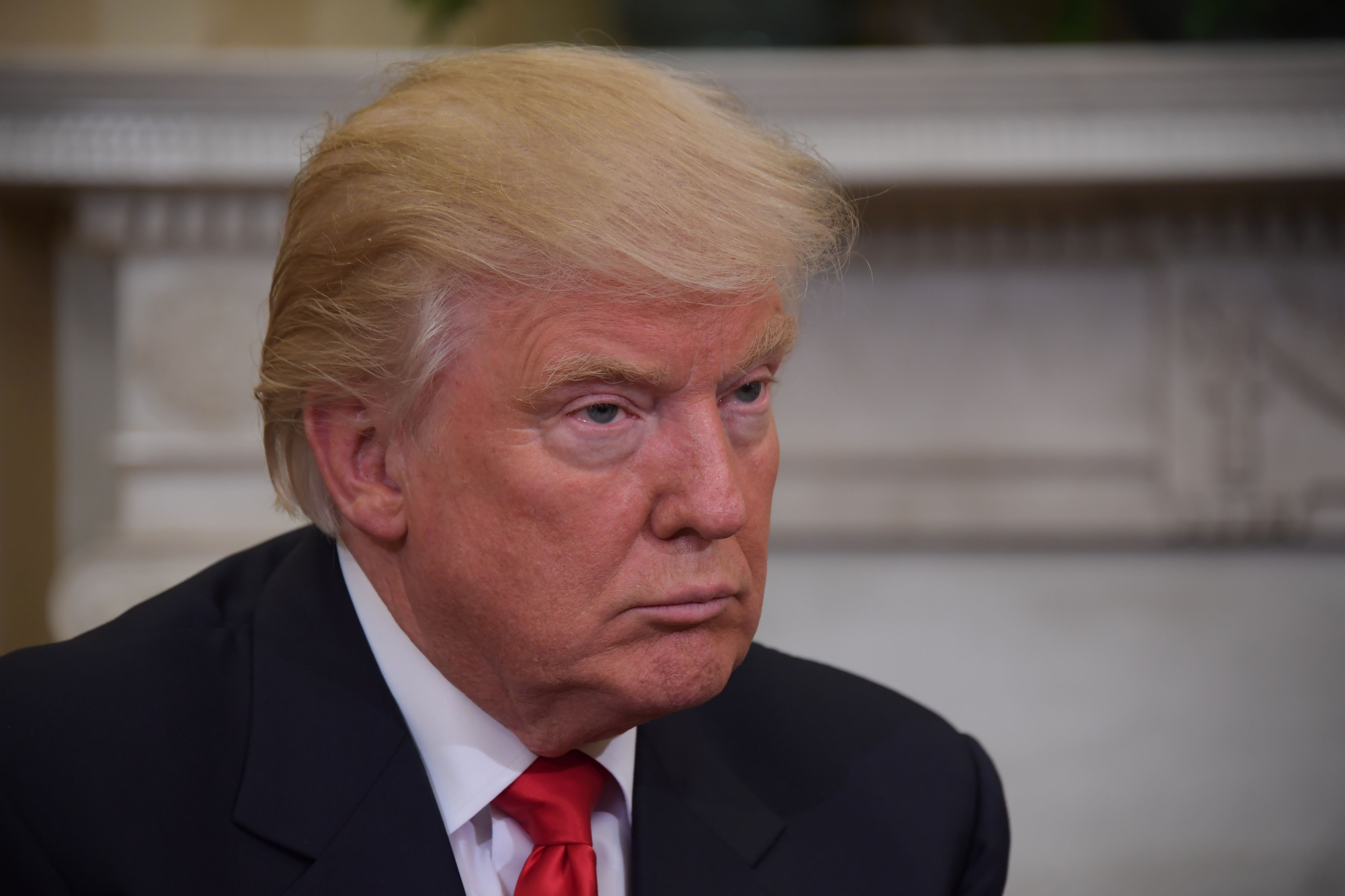 President-elect Donald Trump meets with U.S. President Barack Obama during an update on transition planning in the Oval Office at the White House in Washington, D.C., on Nov. 10, 2016.