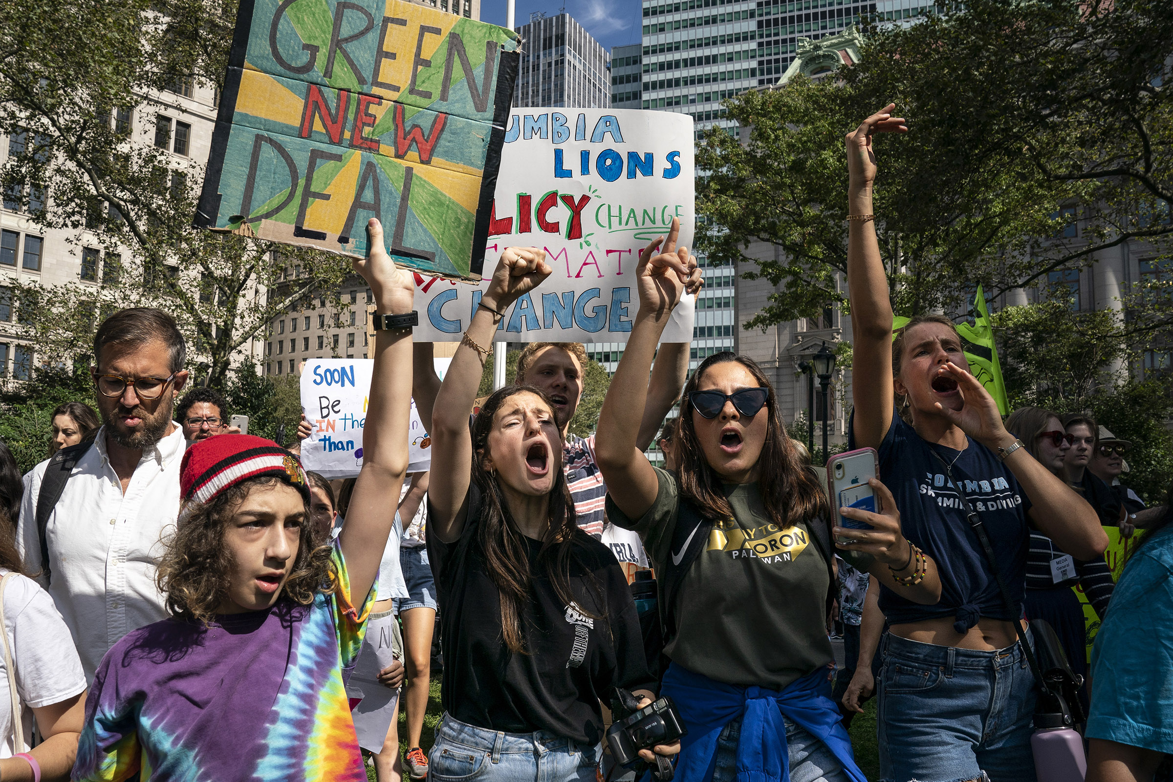 Thousands Of Americans Across The Country Participate In Global Climate Strike