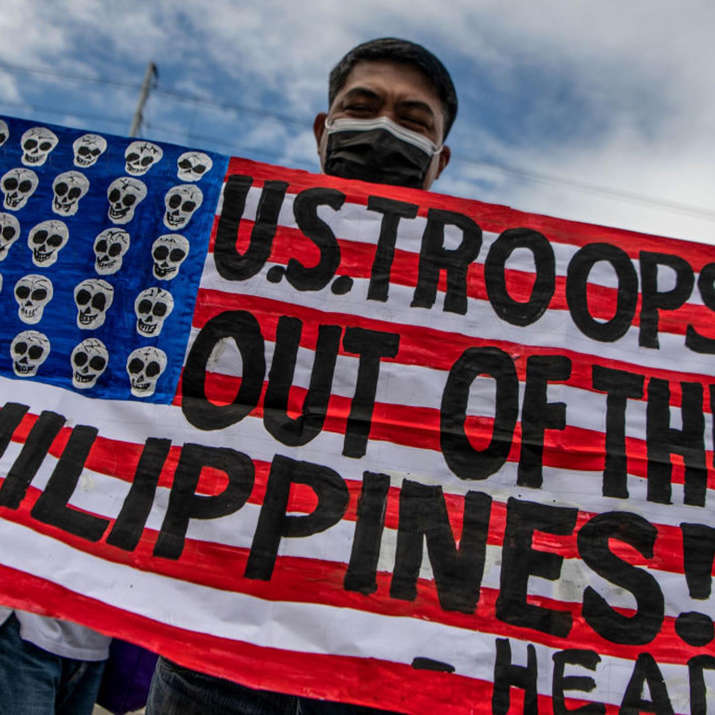 Protests against U.S. Philippines military deal