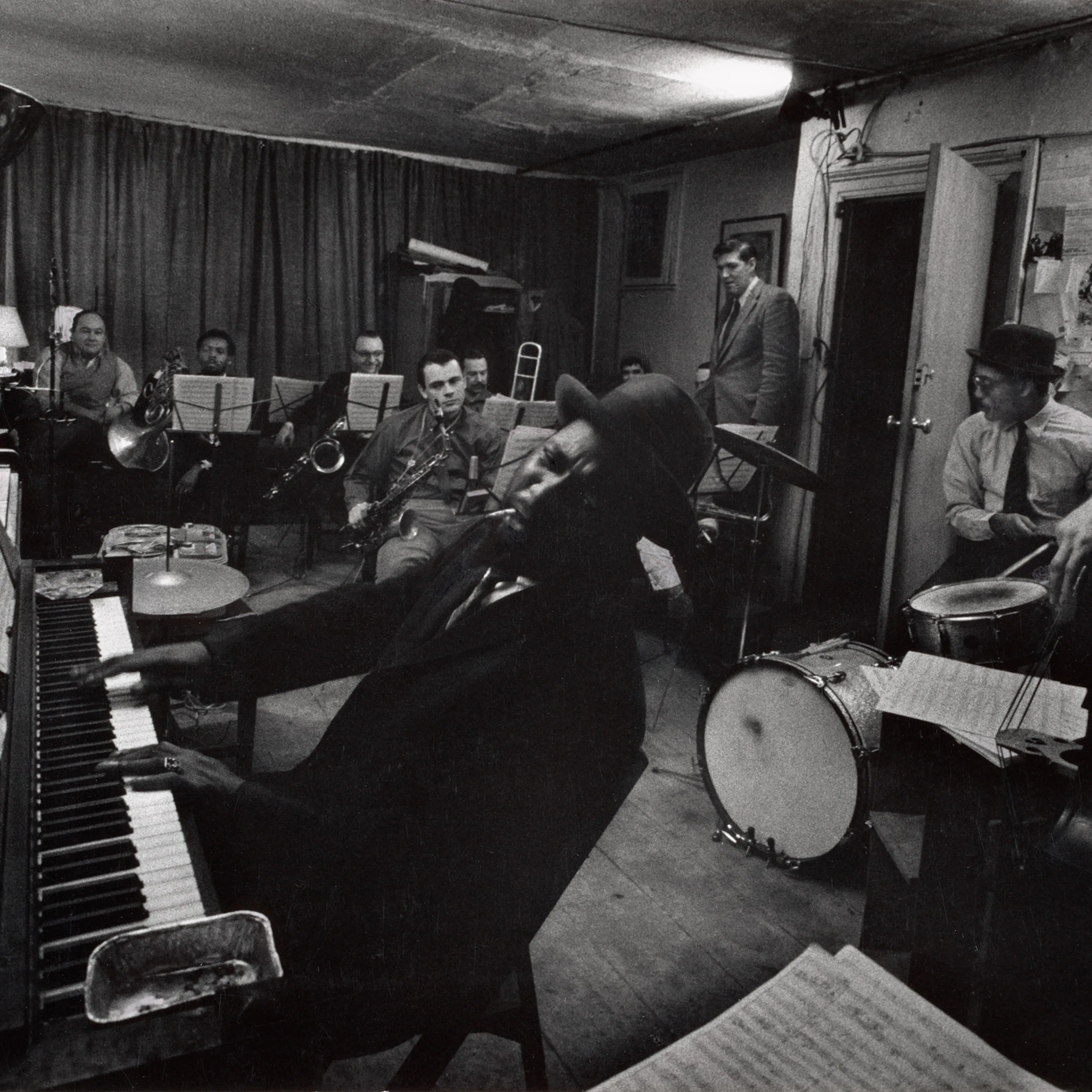 Thelonious Monk and his band, 1959.