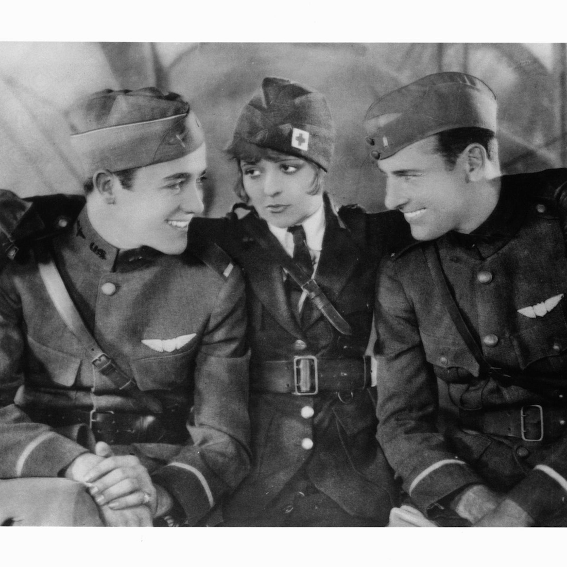 Charles 'Buddy' Rogers And Richard Arlen In 'Wings'