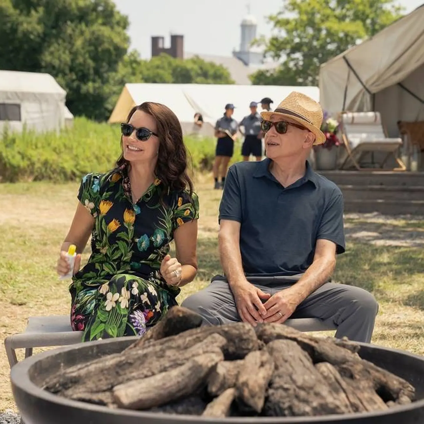 Kristin Davis as Charlotte, and Evan Handler as Harry in season 3 episode 5 of And Just Like That...