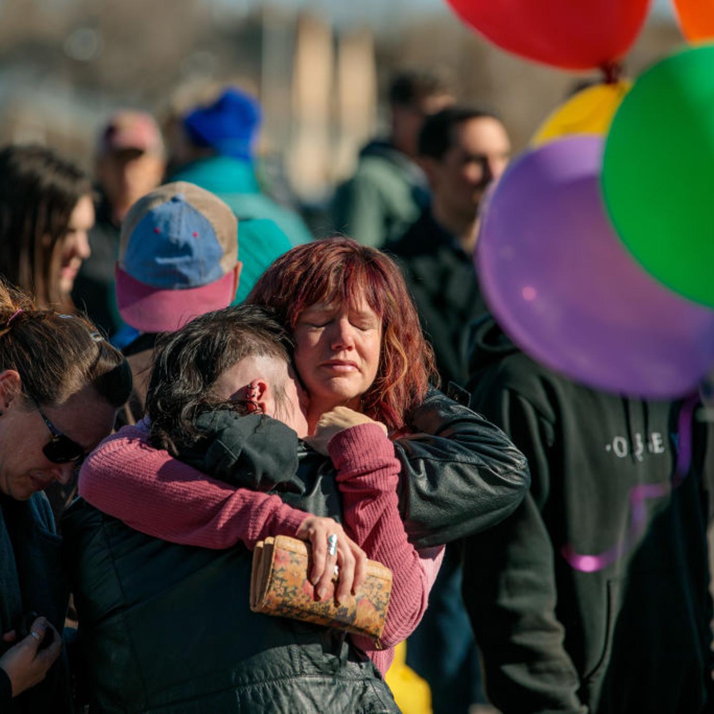 COLORADO SPRINGS, CO - NOVEMBER 20:Liz Guerra, right, Eli Kin