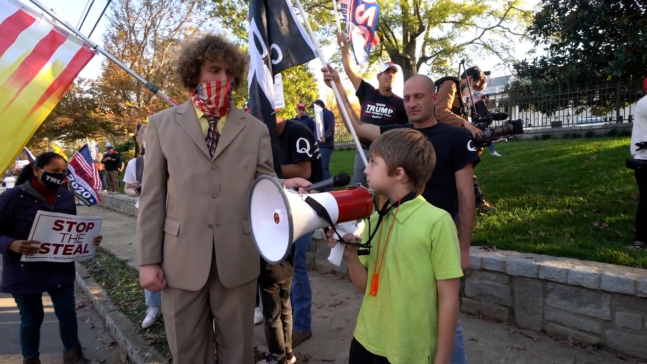 Andrew Callaghan, Jaden Spencer and Brandon Spencer in "This Place Rules."