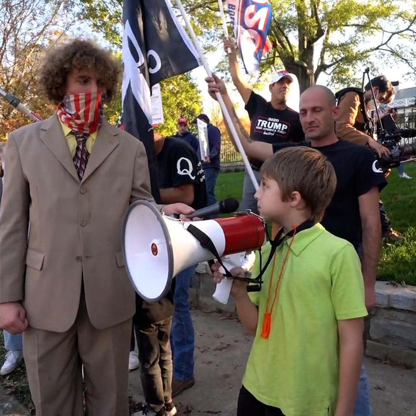 Andrew Callaghan, Jaden Spencer and Brandon Spencer in "This Place Rules."