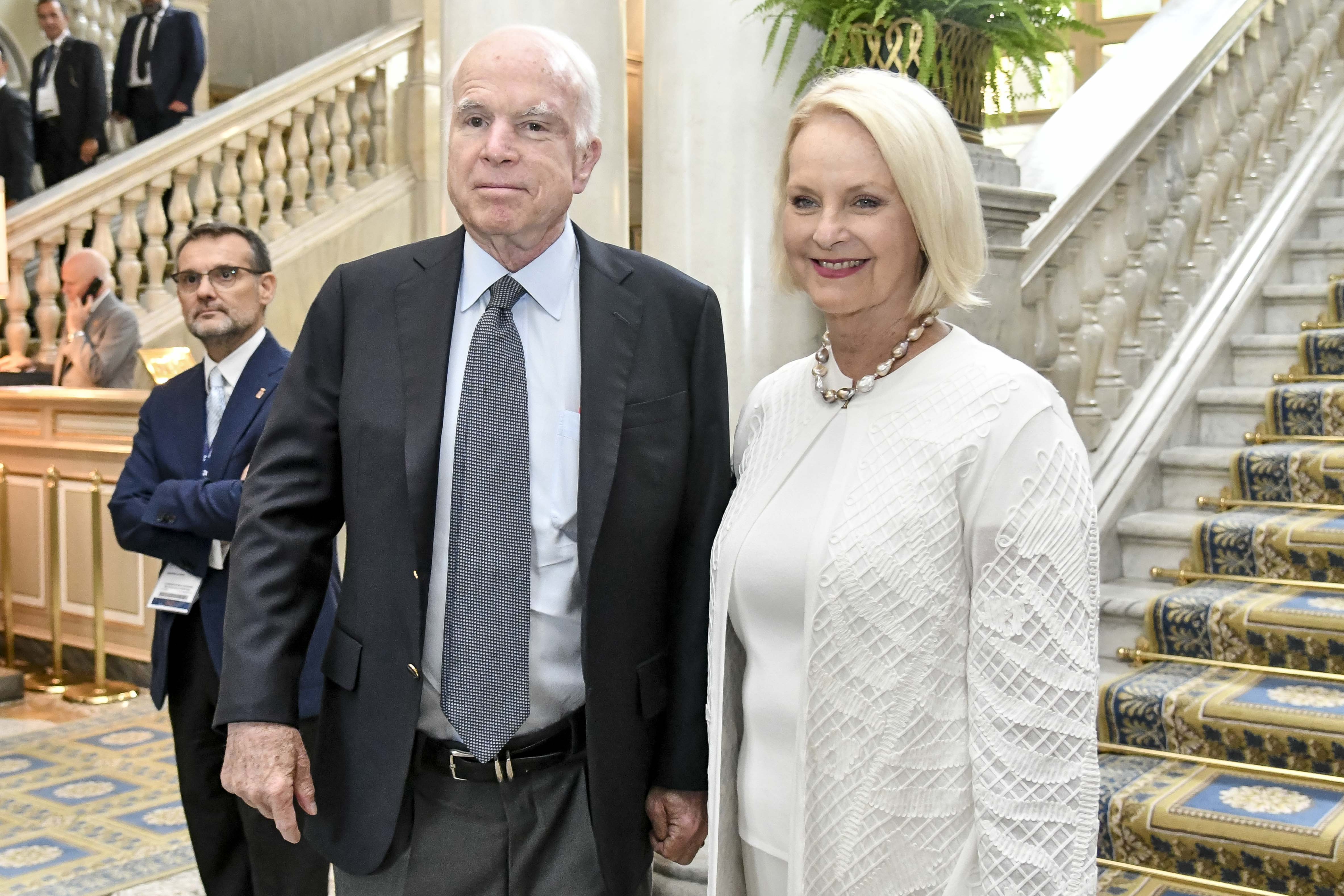 John McCain and Cindy McCain