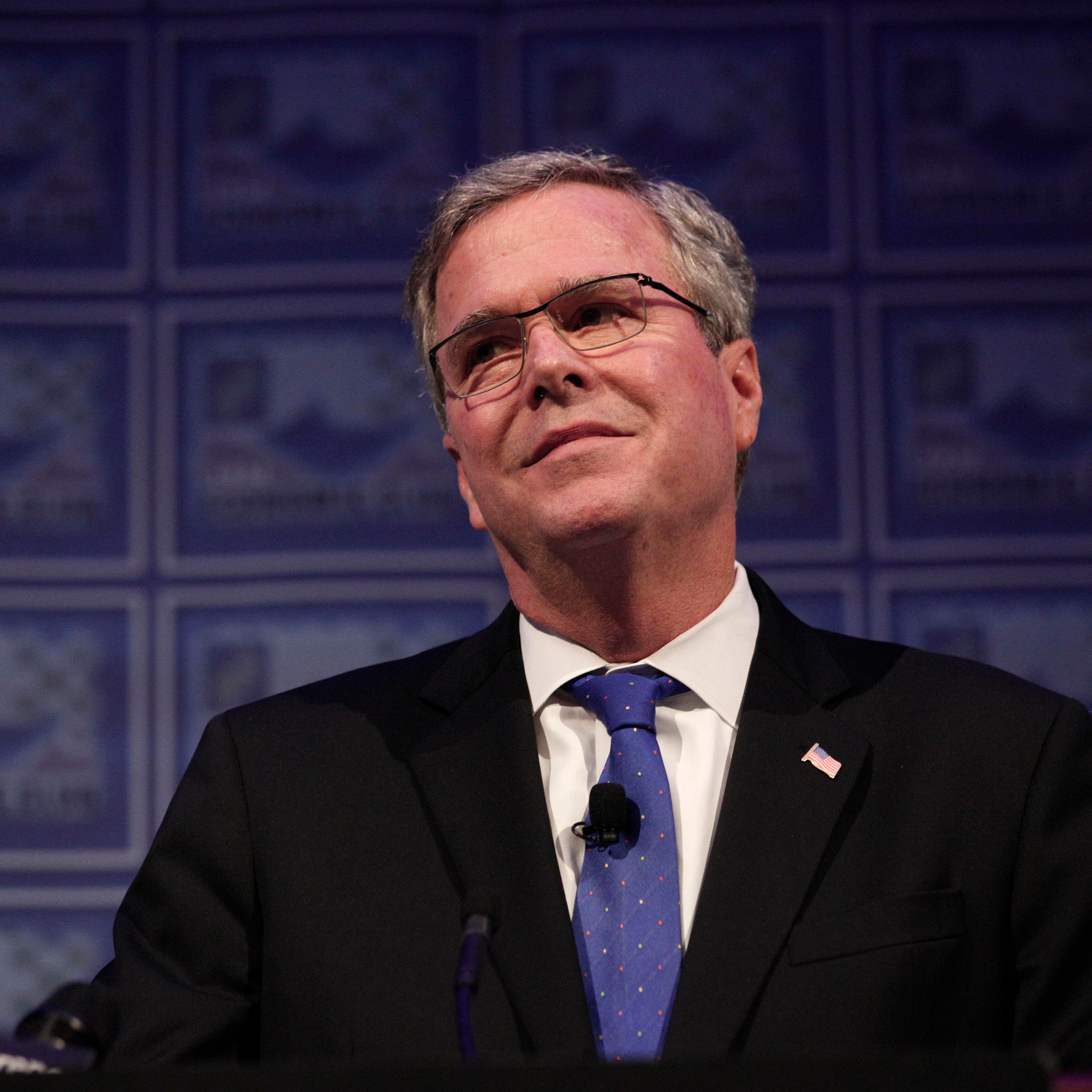 Jeb Bush Speaks At Detroit Economic Club