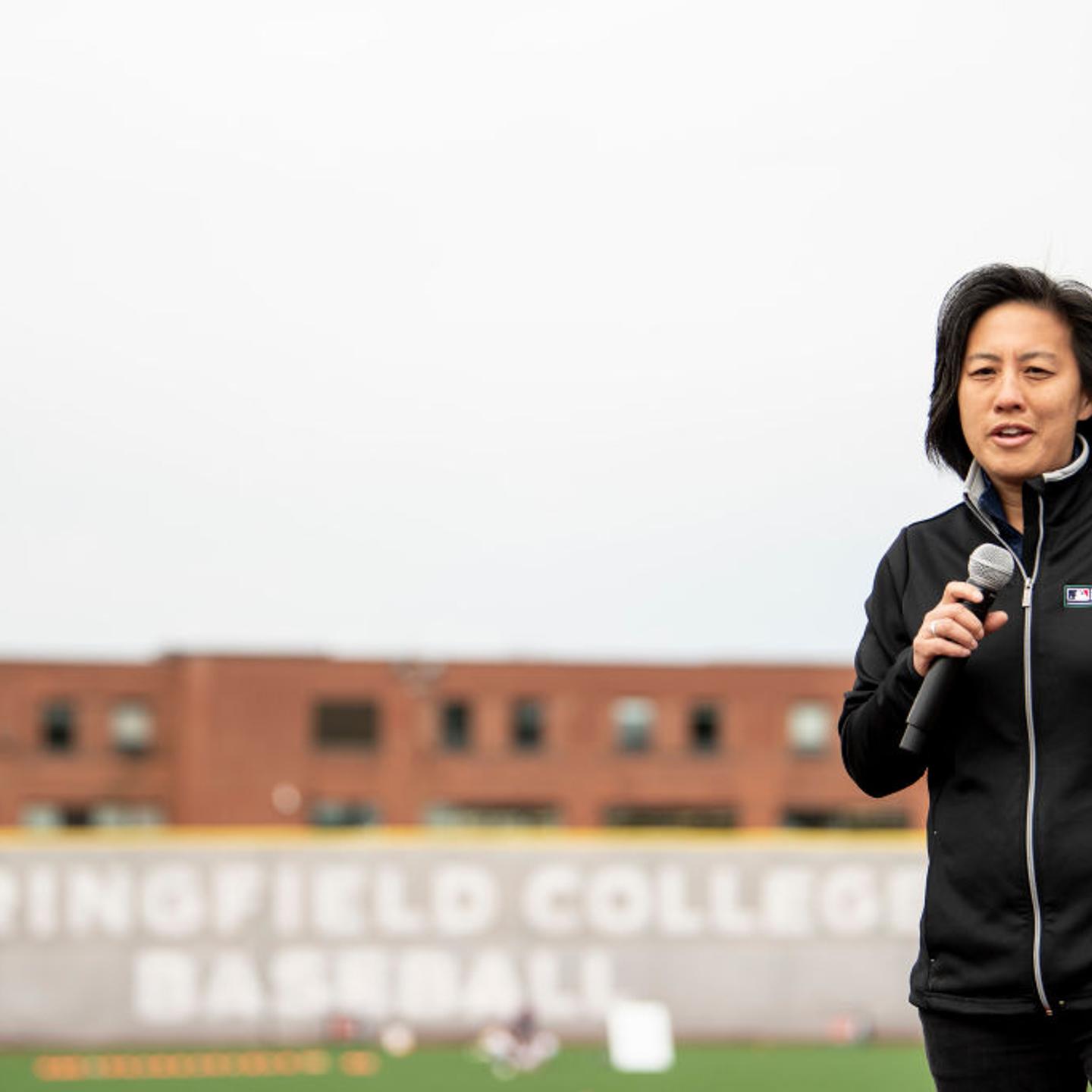 Kim Ng at 2018 Springfield Play Ball