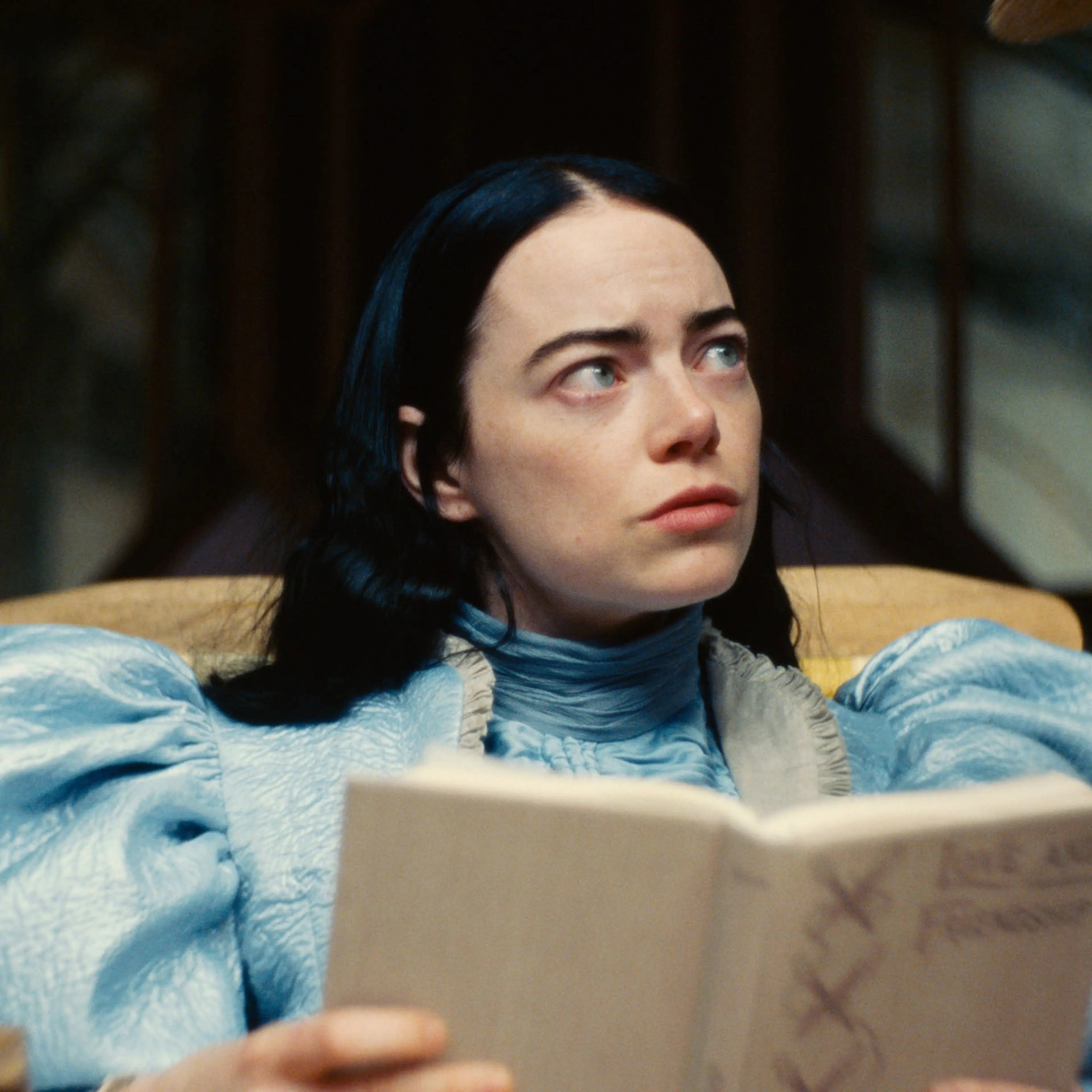 Emma Stone in POOR THINGS.