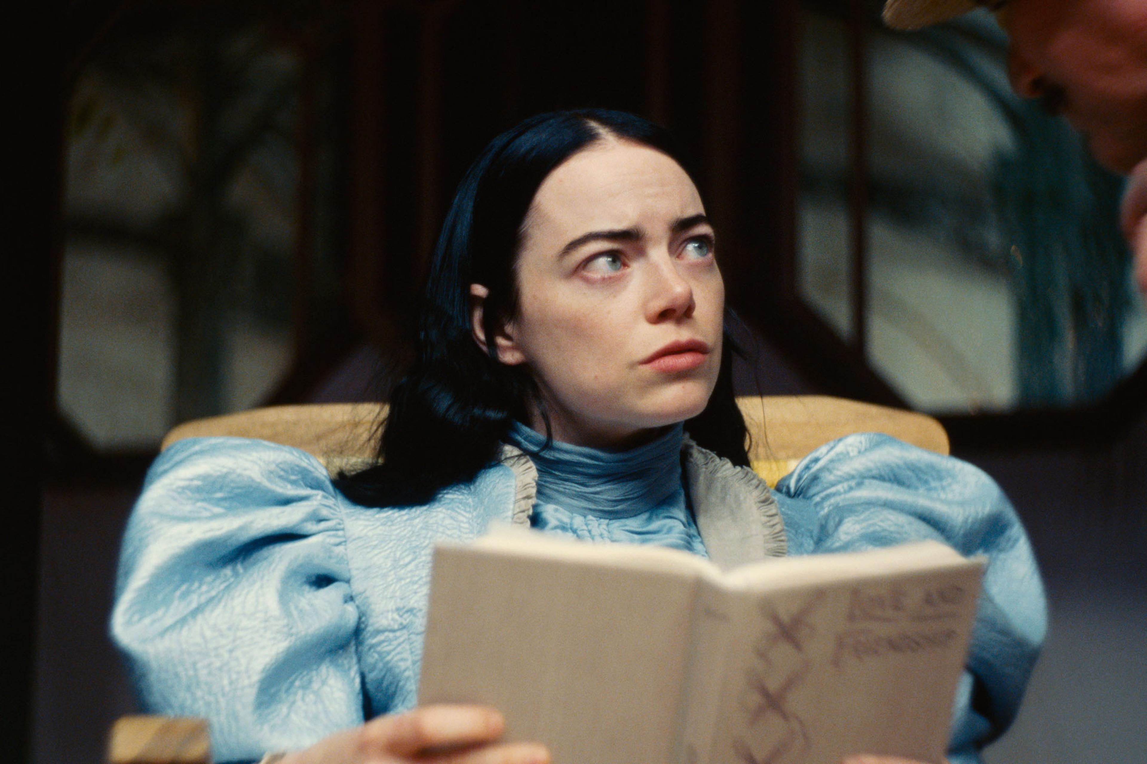 Emma Stone in POOR THINGS.
