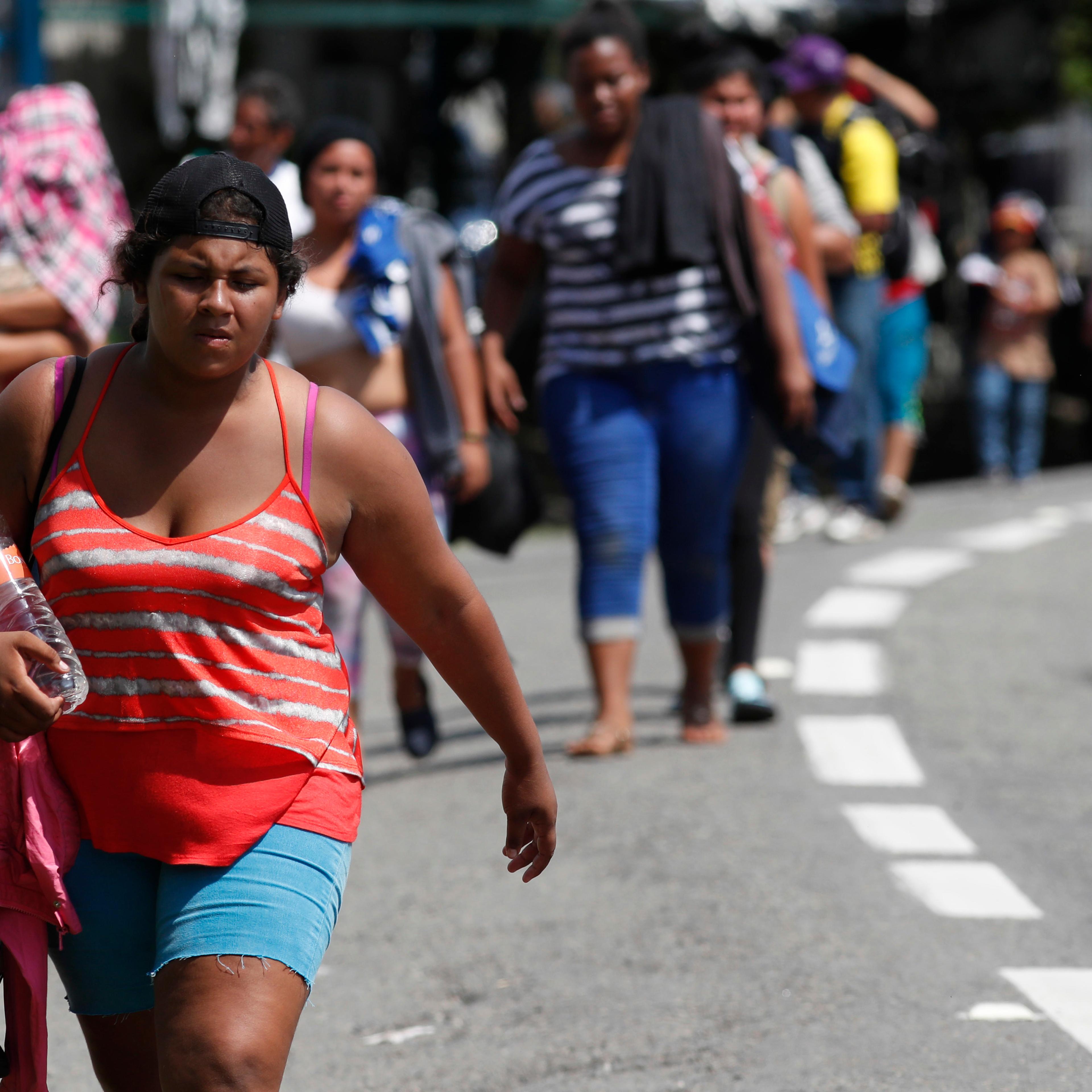 Central America Migrant Caravan, Tapachula, Mexico - 21 Oct 2018
