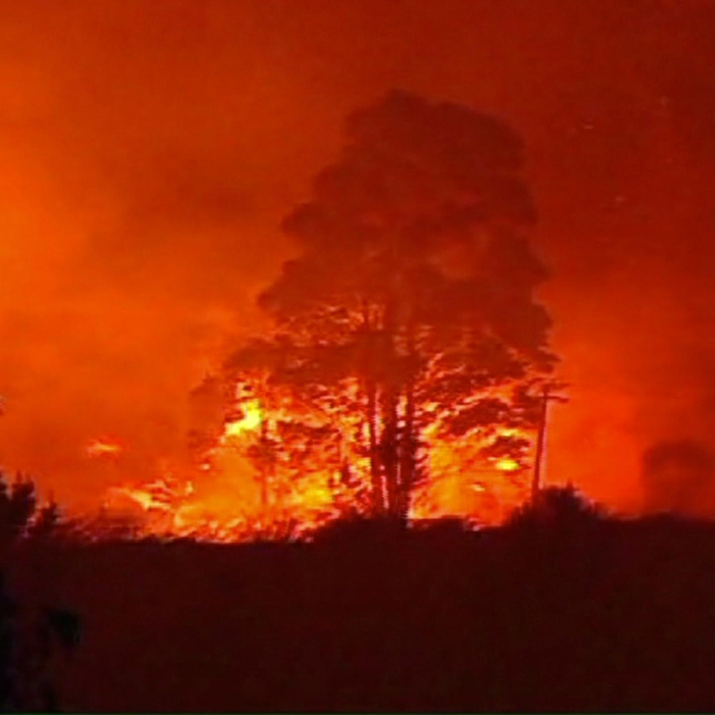 Chile's coastal blaze has left at least 16 dead and caused 10,000 people to flee their homes.