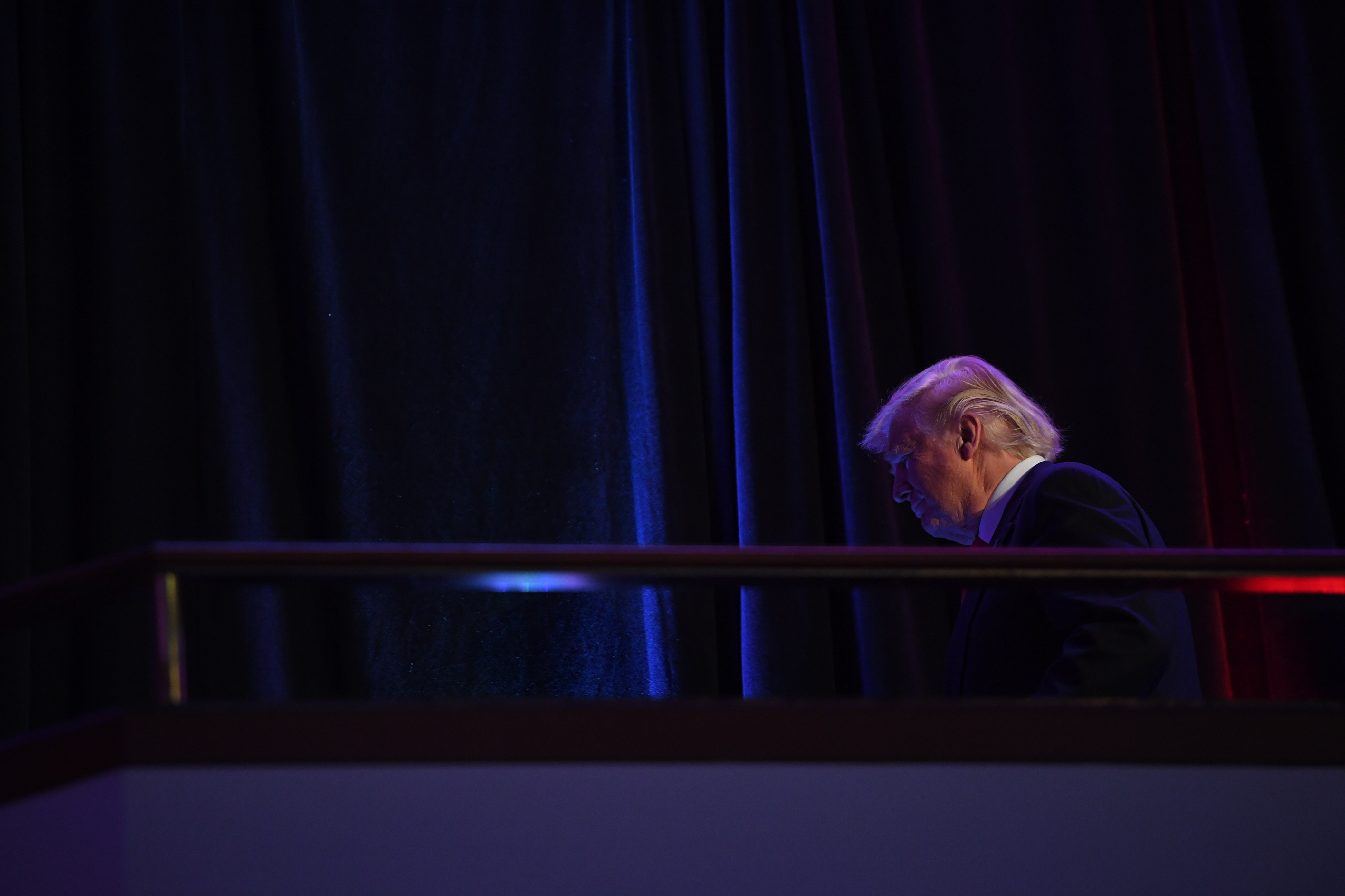 Donald Trump Holds Election Night Event New York City