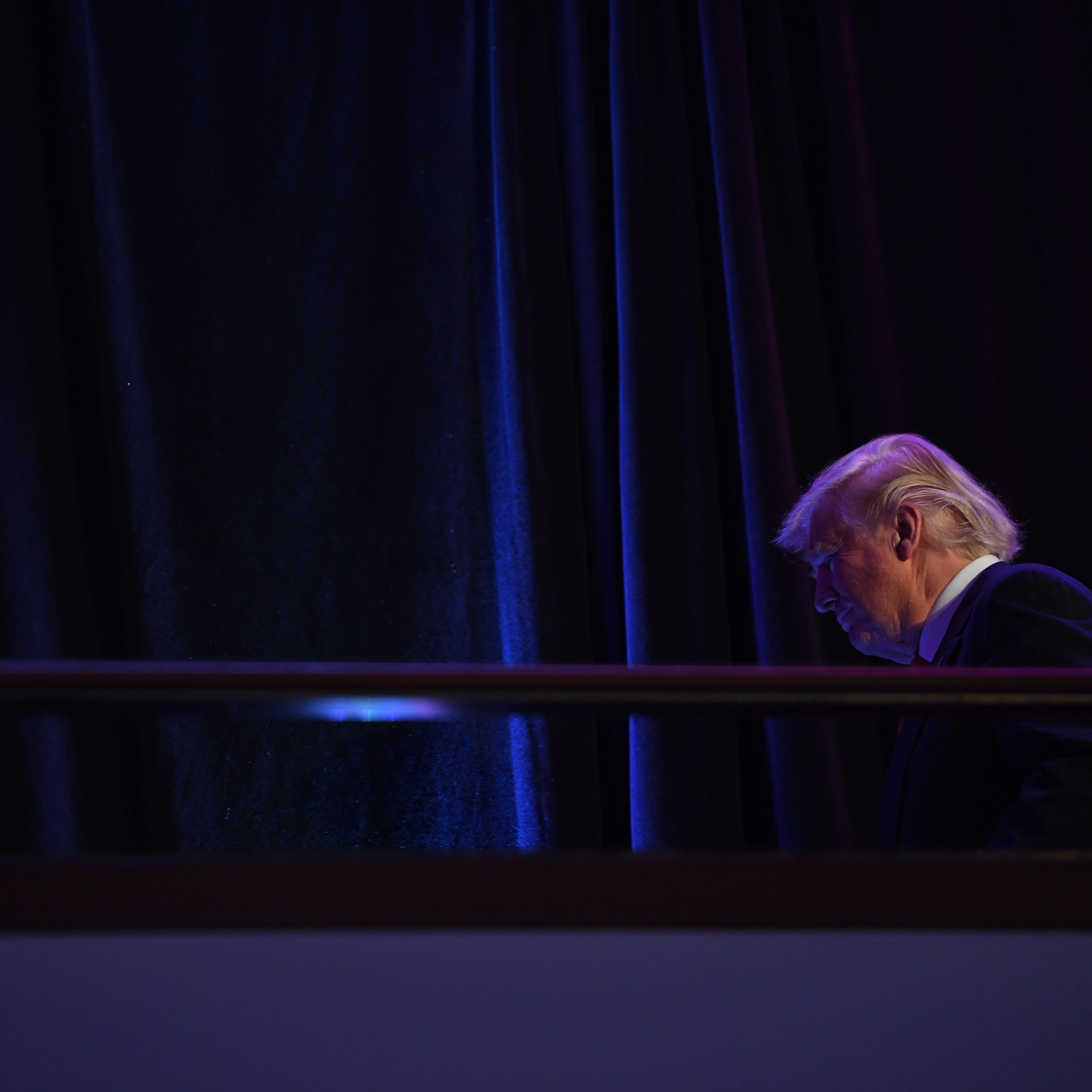 Donald Trump Holds Election Night Event New York City