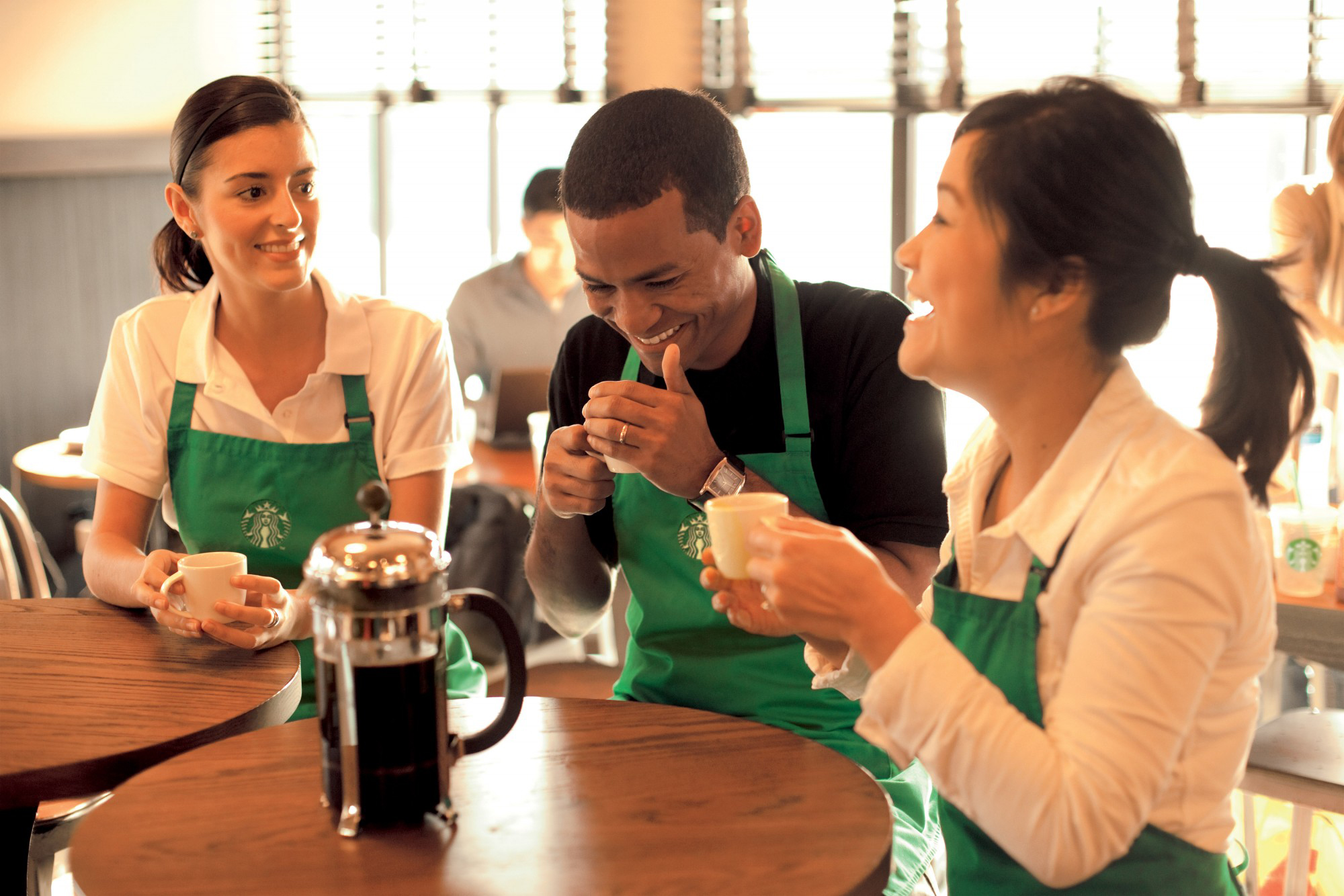 Starbucks employees