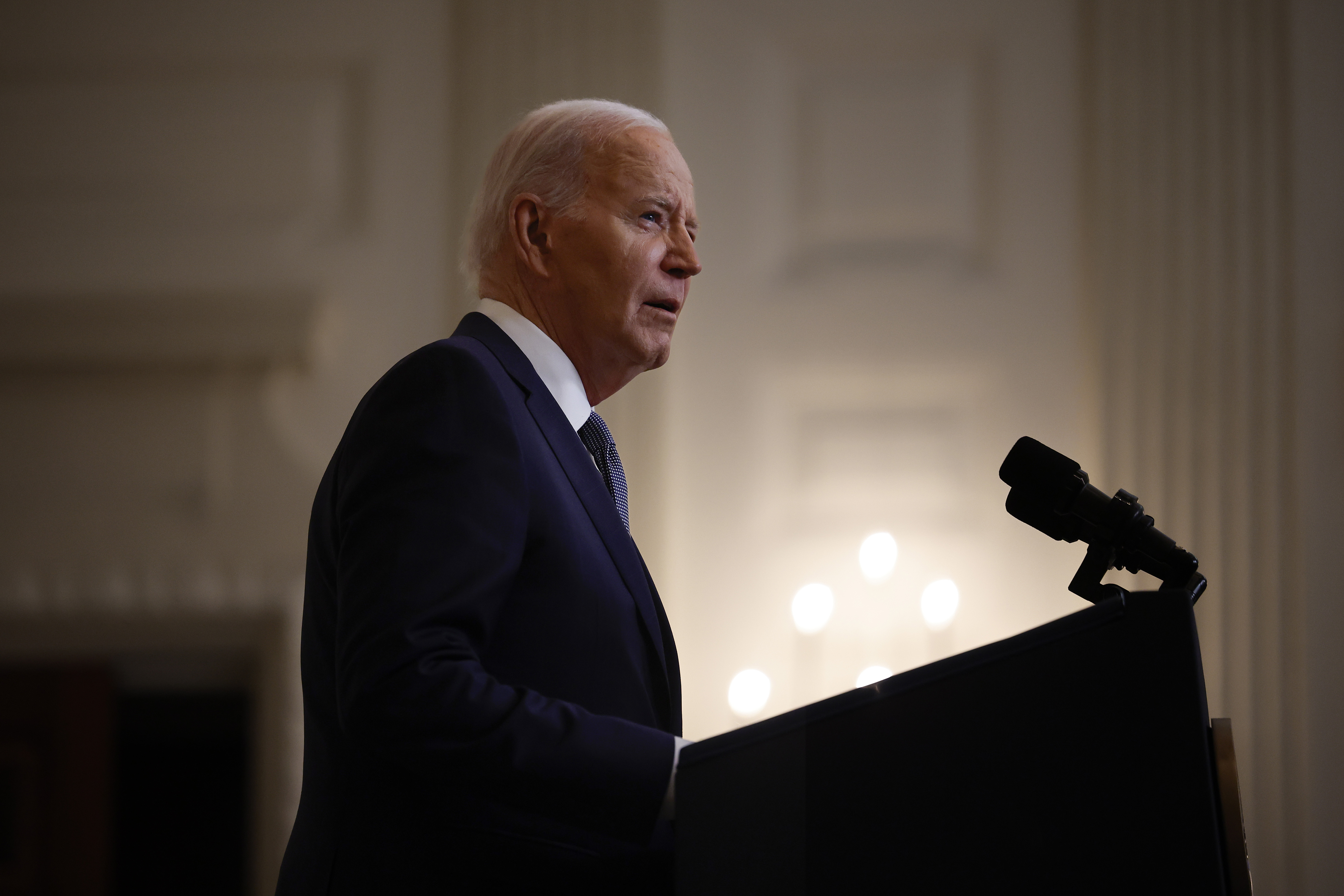 President Biden Delivers Remarks On The Middle East From The White House