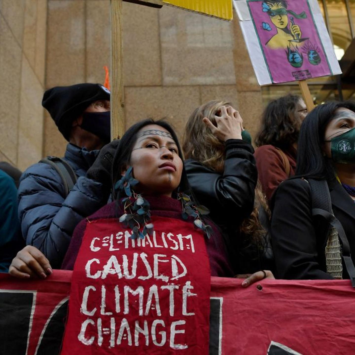BRITAIN-UN-CLIMATE-COP26-PROTEST