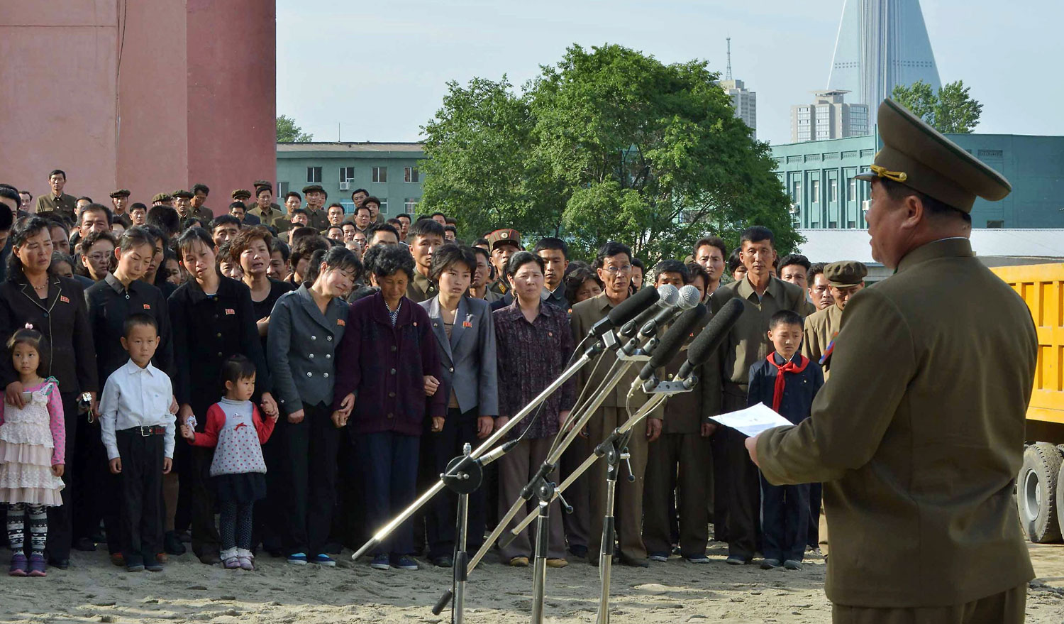 North Korea Construction Accident