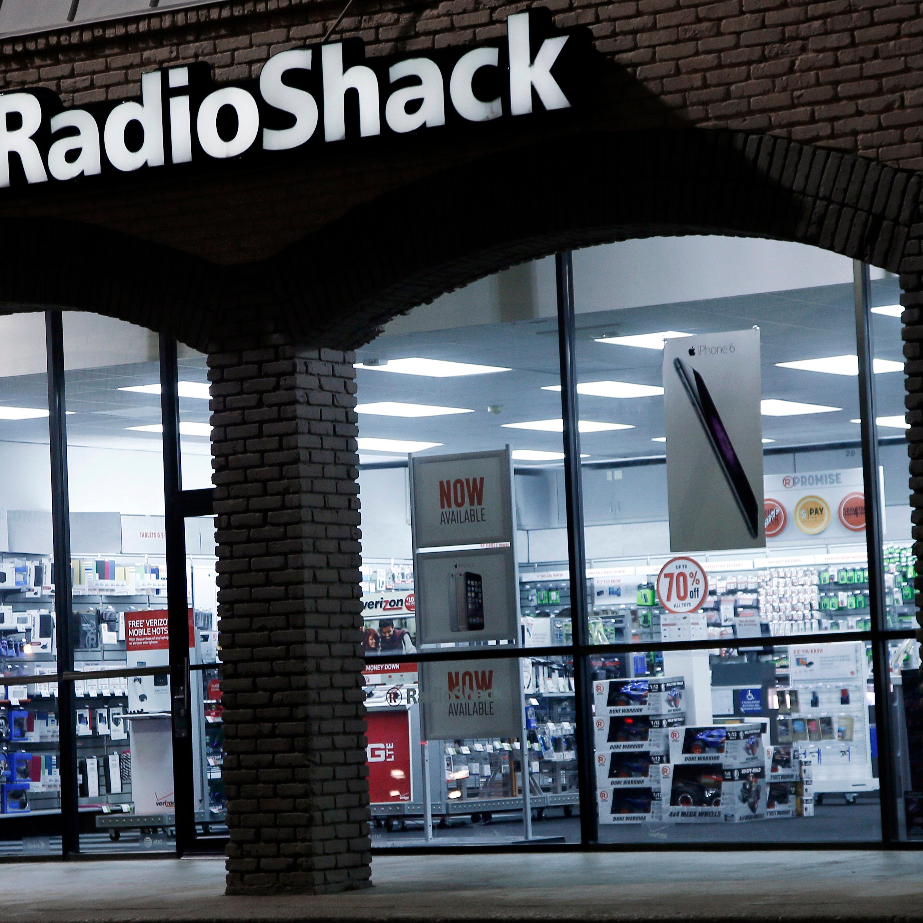 A RadioShack store location sits empty of customers on Feb. 3, 2015, in Richardson, Texas.