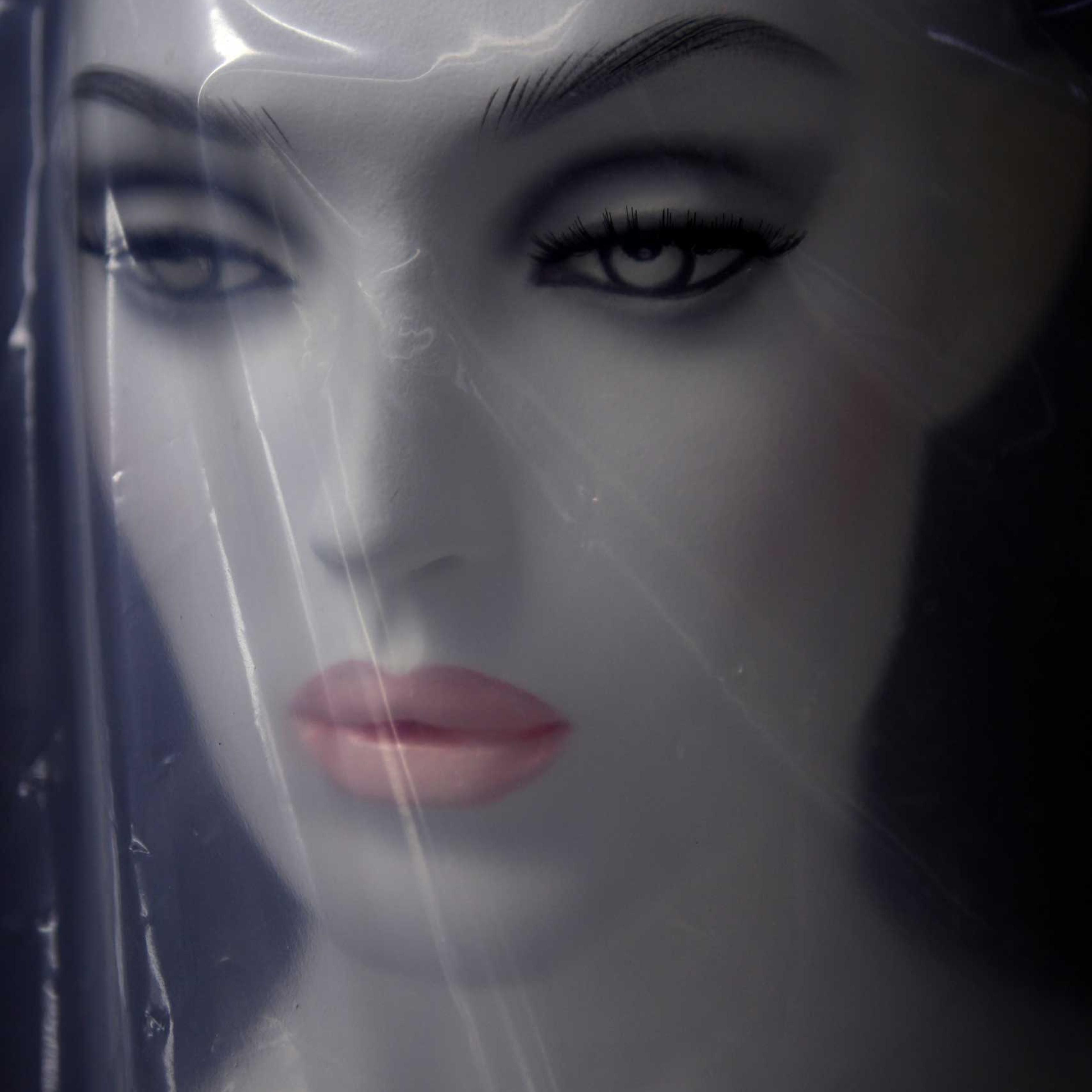 A female mannequin is covered with plastic bag just before being shipped at the Goldsmith factory in New York Tuesday, Sept. 4, 2007. As Fashion Week gets underway in New York, rail thin models will still be on the runways, but when garments reach the st