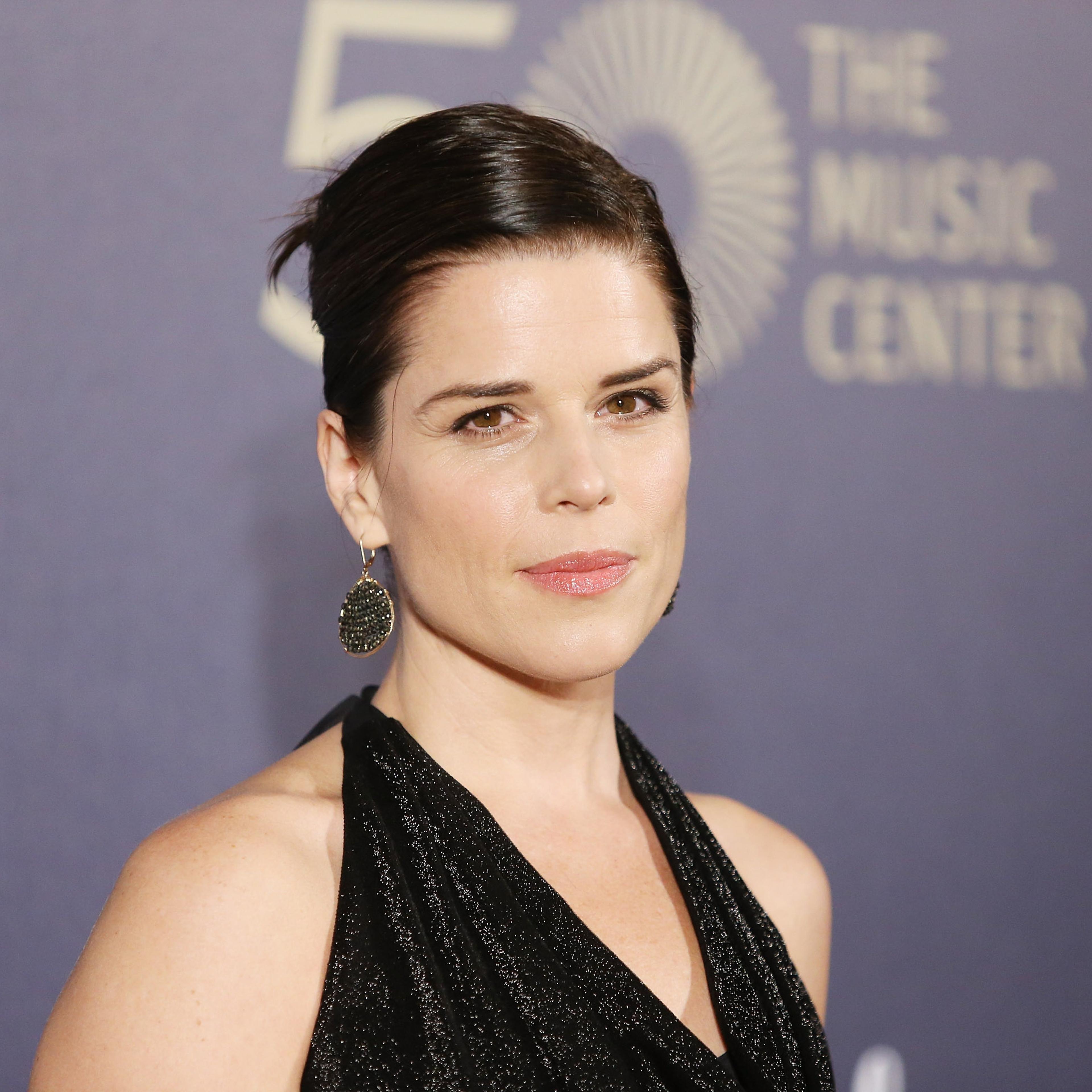 arrives at The Music Center's 50th Anniversary Spectacular held at Dorothy Chandler Pavilion on December 6, 2014 in Los Angeles, California.