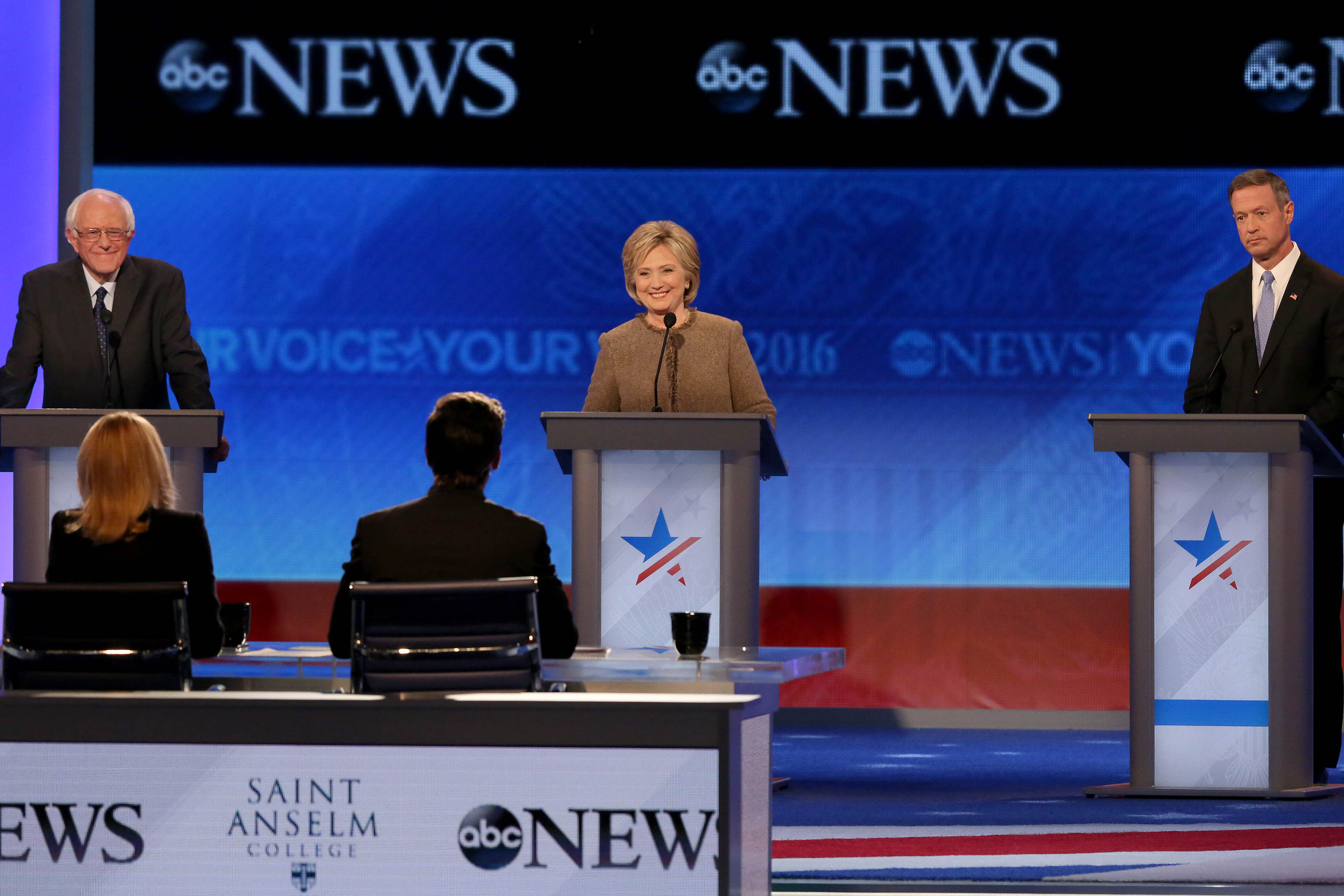 Democratic Presidential Candidates Debate In New Hampshire