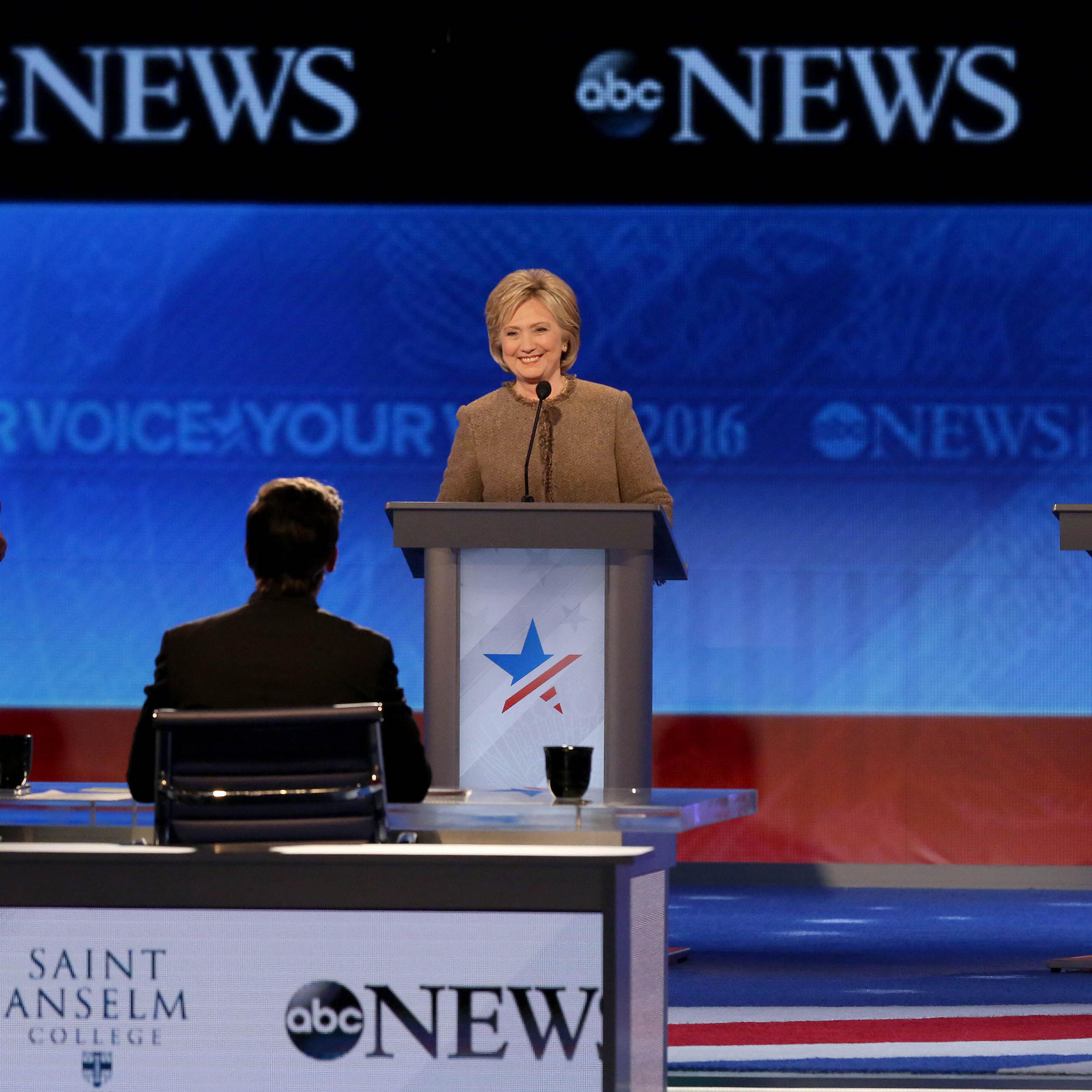 Democratic Presidential Candidates Debate In New Hampshire