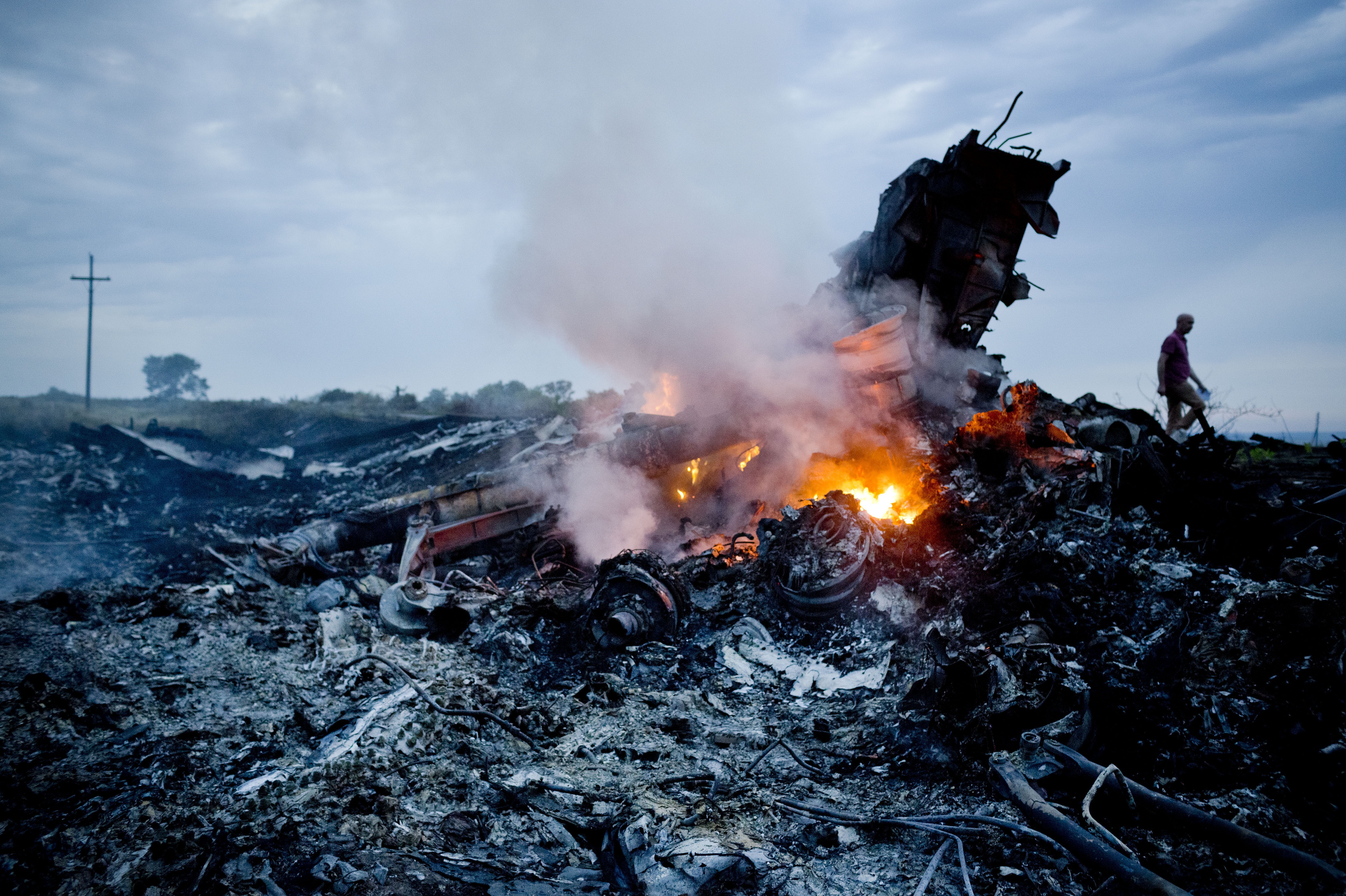 Air Malaysia Passenger Jet Crashes In Eastern Ukraine