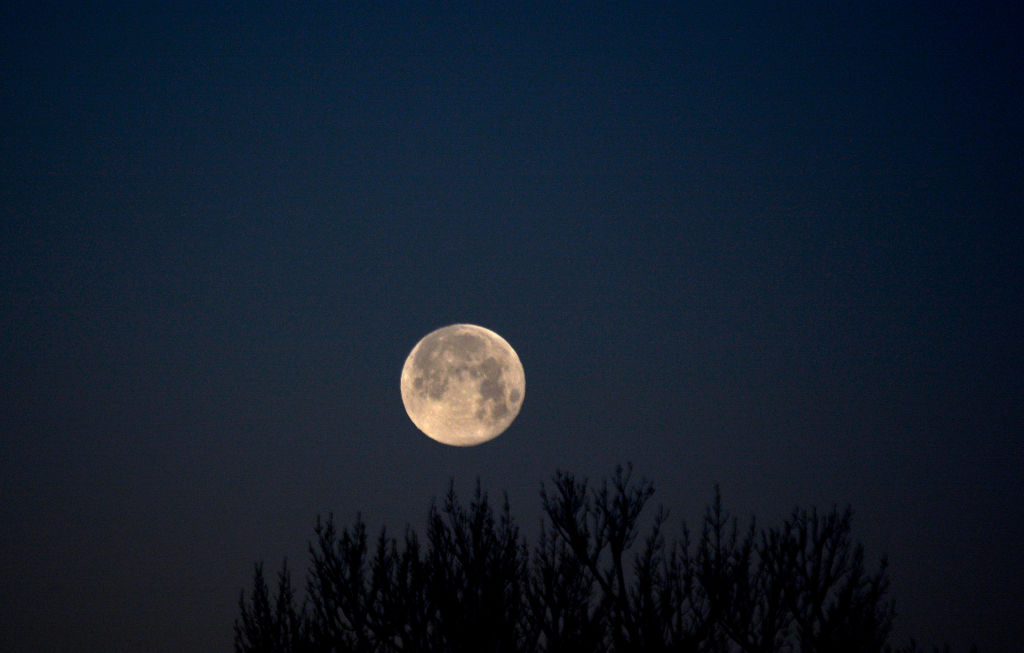 A picture of the moon