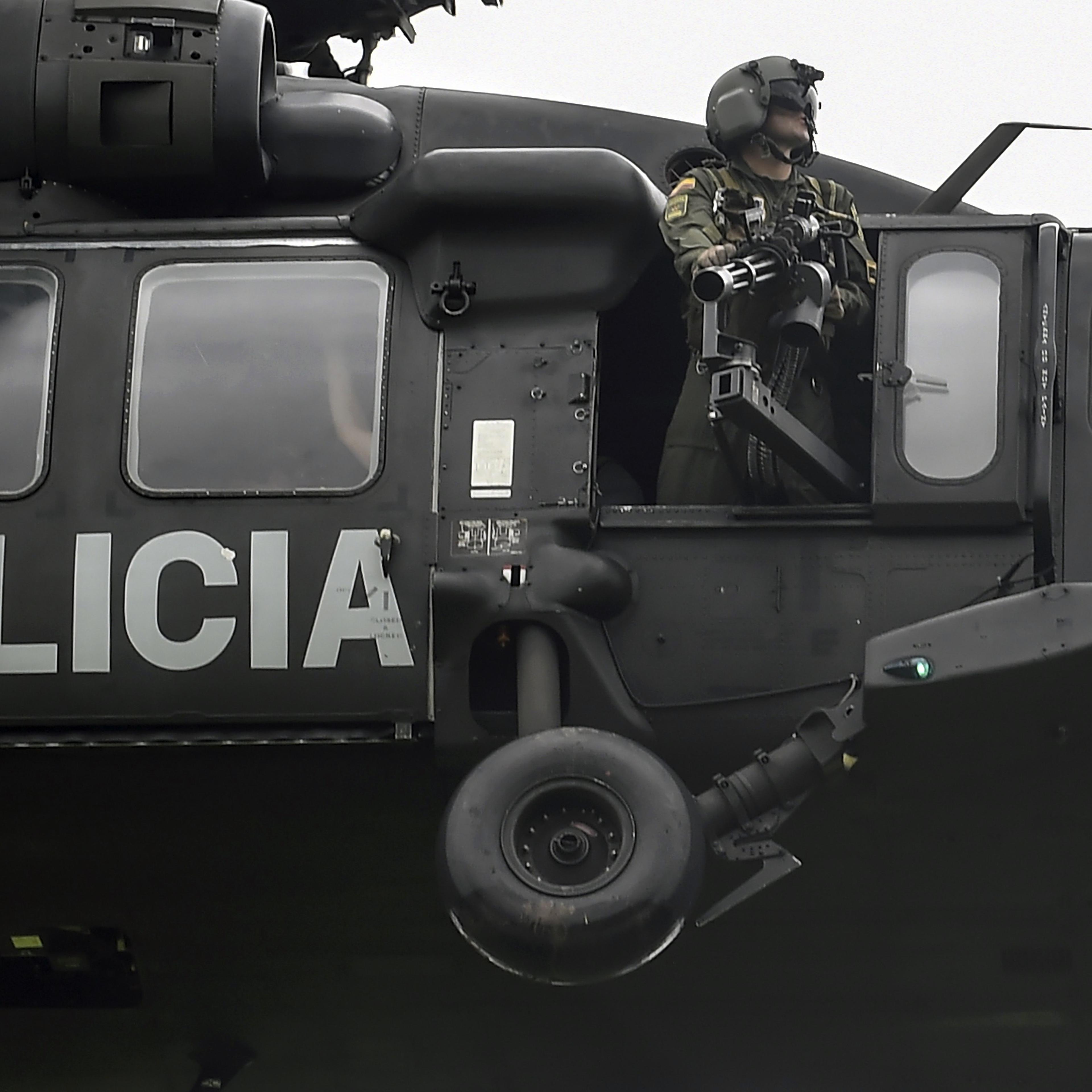 COLOMBIA-DRUGS-POLICE-OPERATION