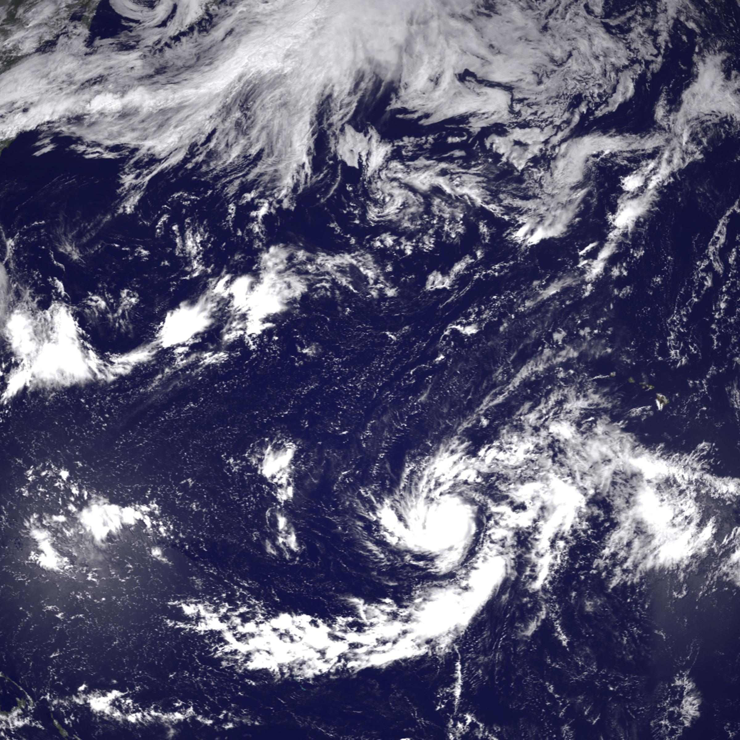 Hawaii Braces For Multiple Hurricanes