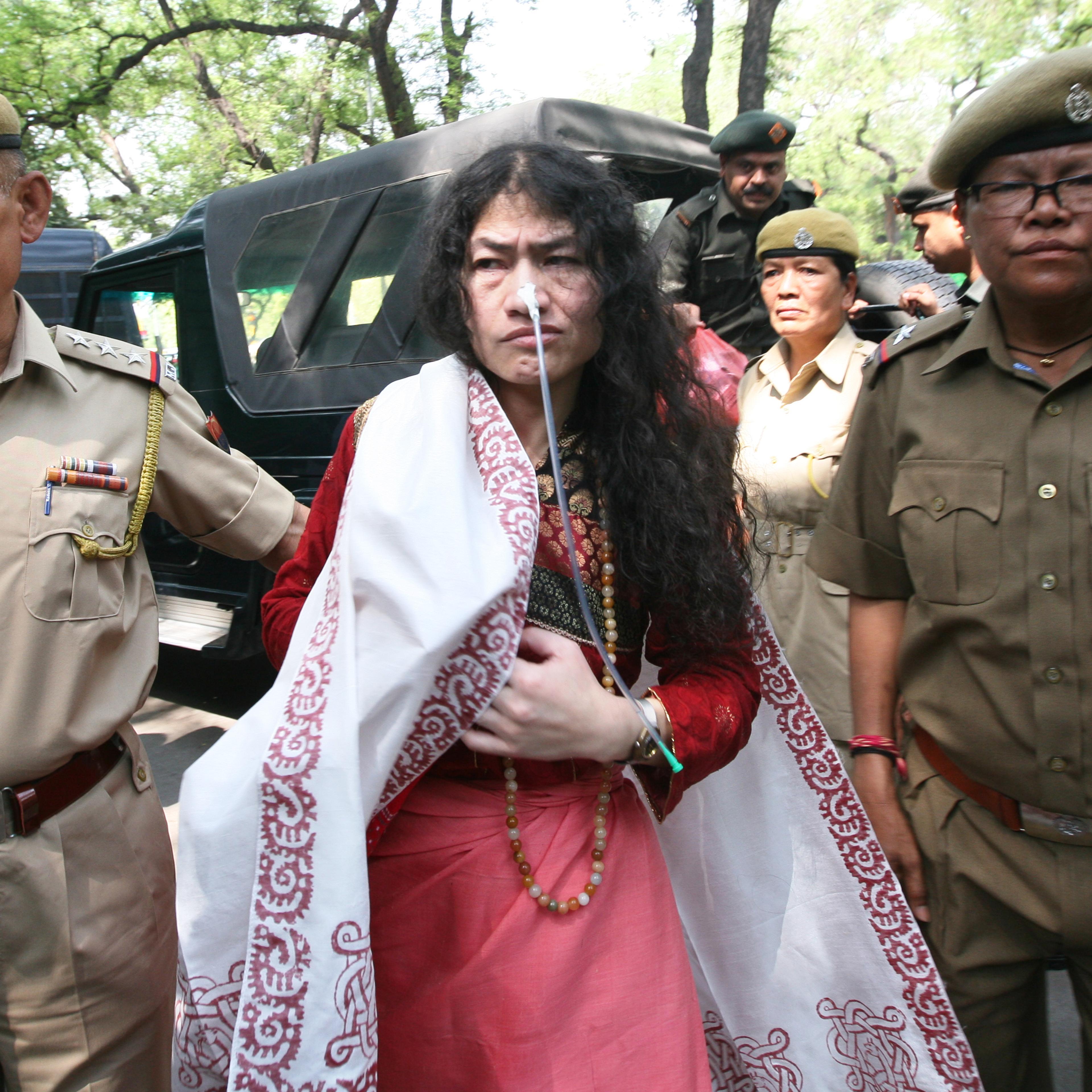 Irom Sharmila At Patiala Court