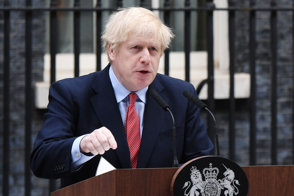 Prime Minister Returns To Downing Street After Suffering With Covid-19
