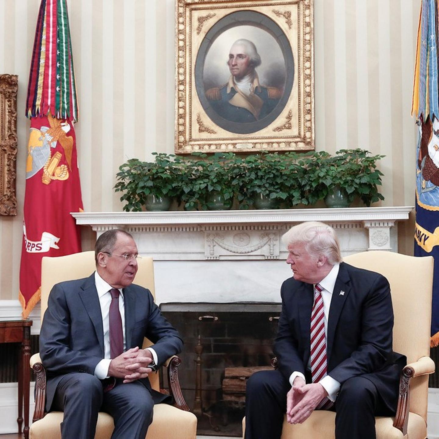Russian FM Lavrov in Washington