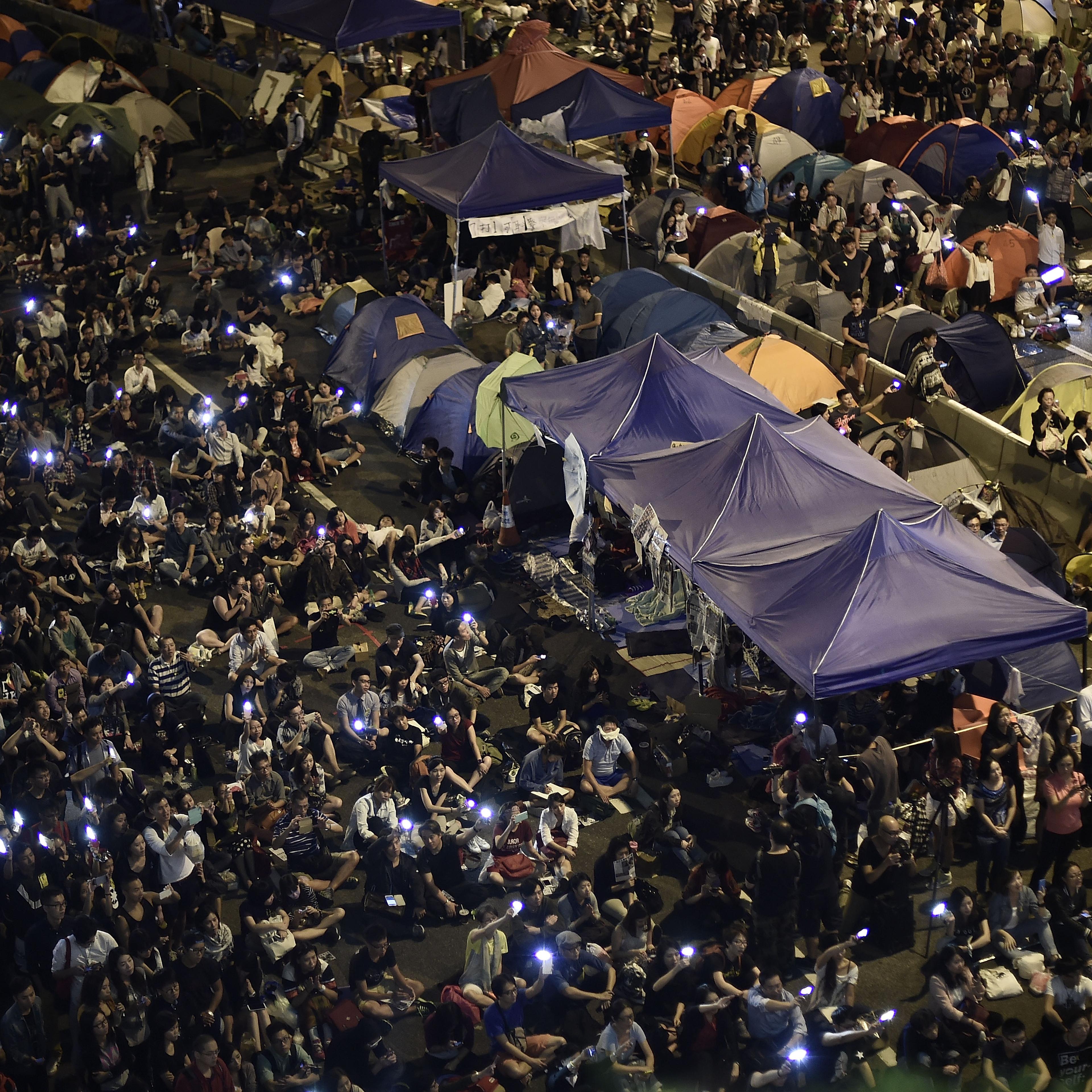 Protestors Continue To Resist As Police Attempt To Clear Protest Sites