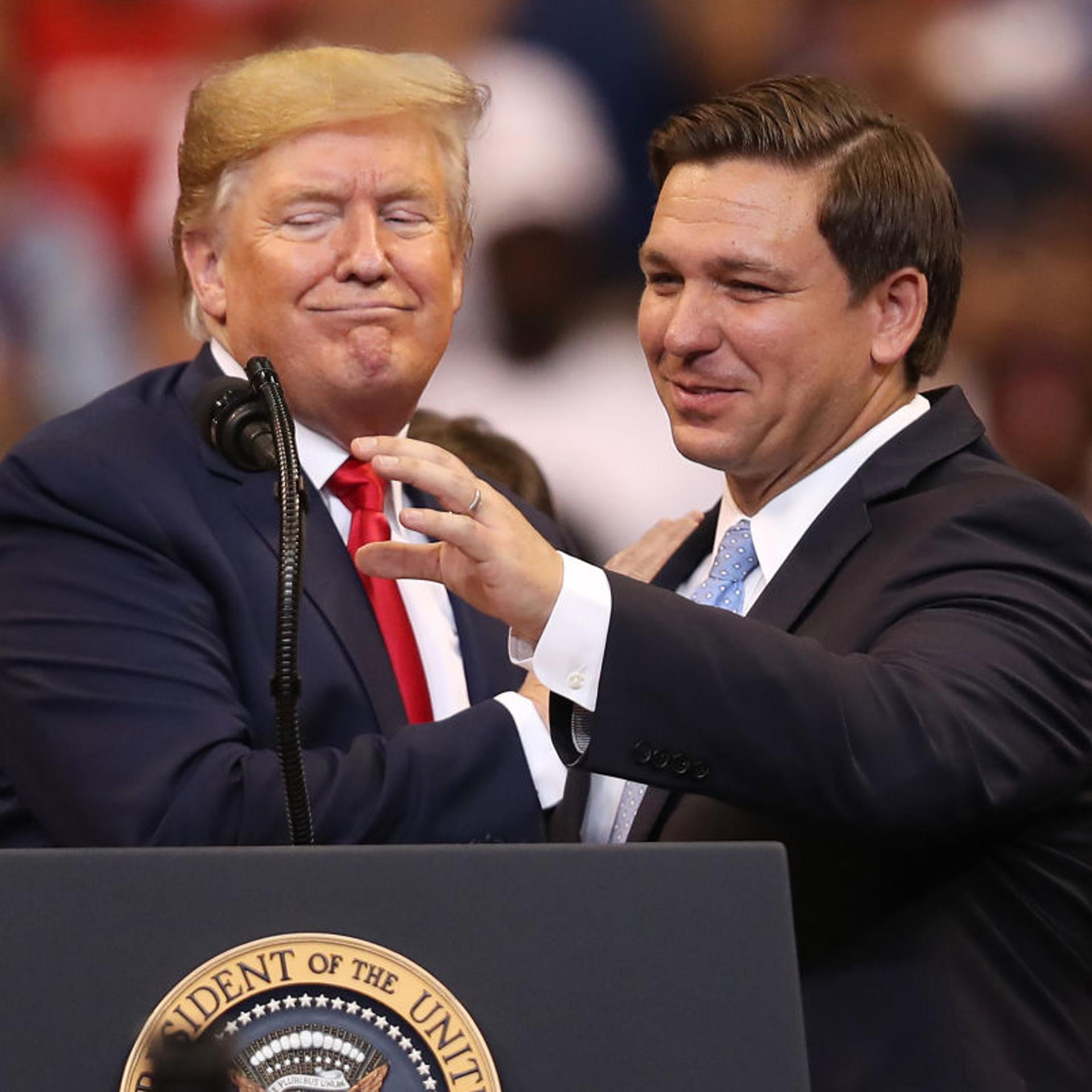 Donald Trump Holds A "Welcome Home" Rally In South Florida